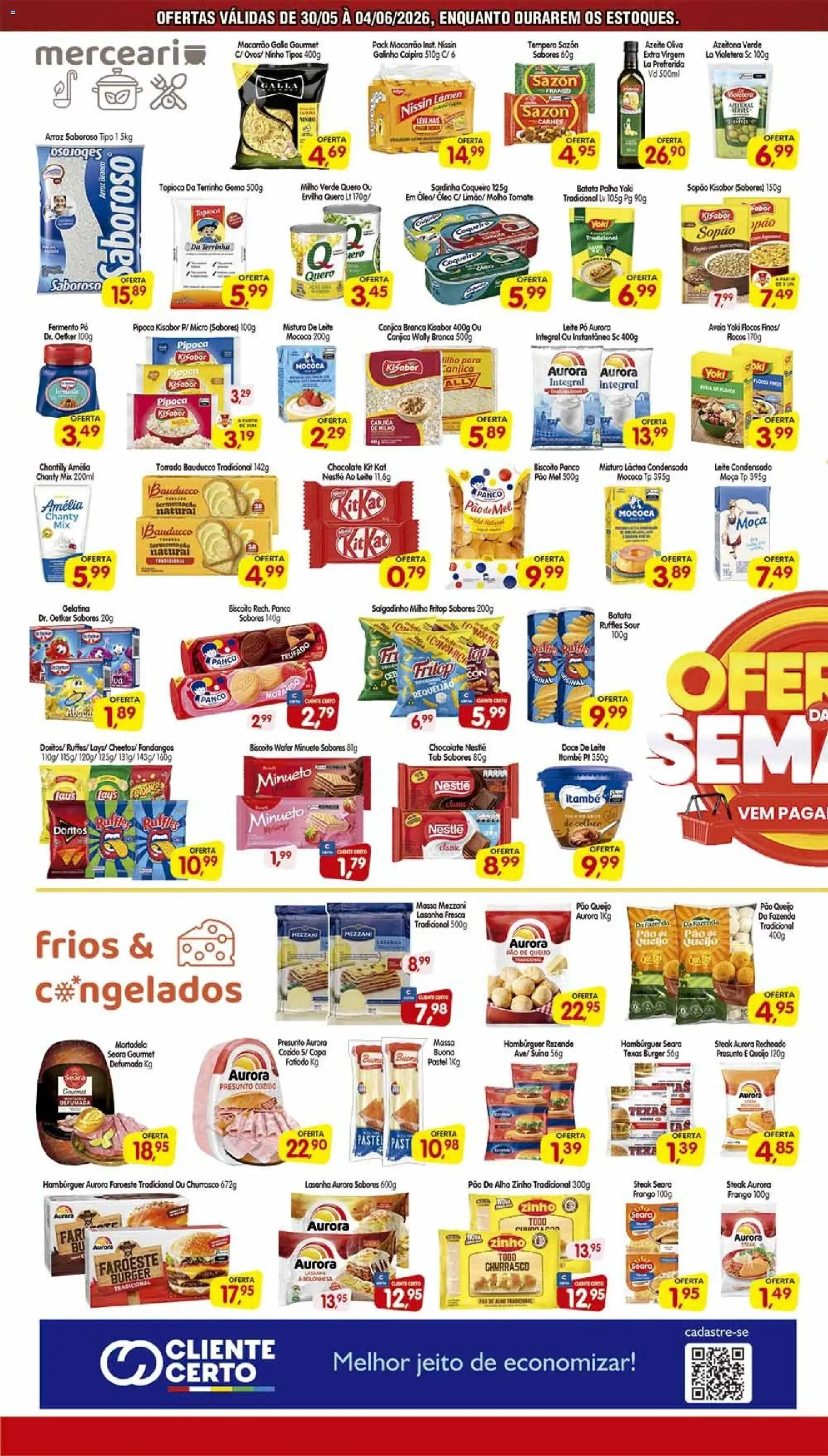 Cercadão Folheto - válido de 30.05.2026 | Página: 2 | Produtos: Mel, Flocos, Sardinha, Gelatina
