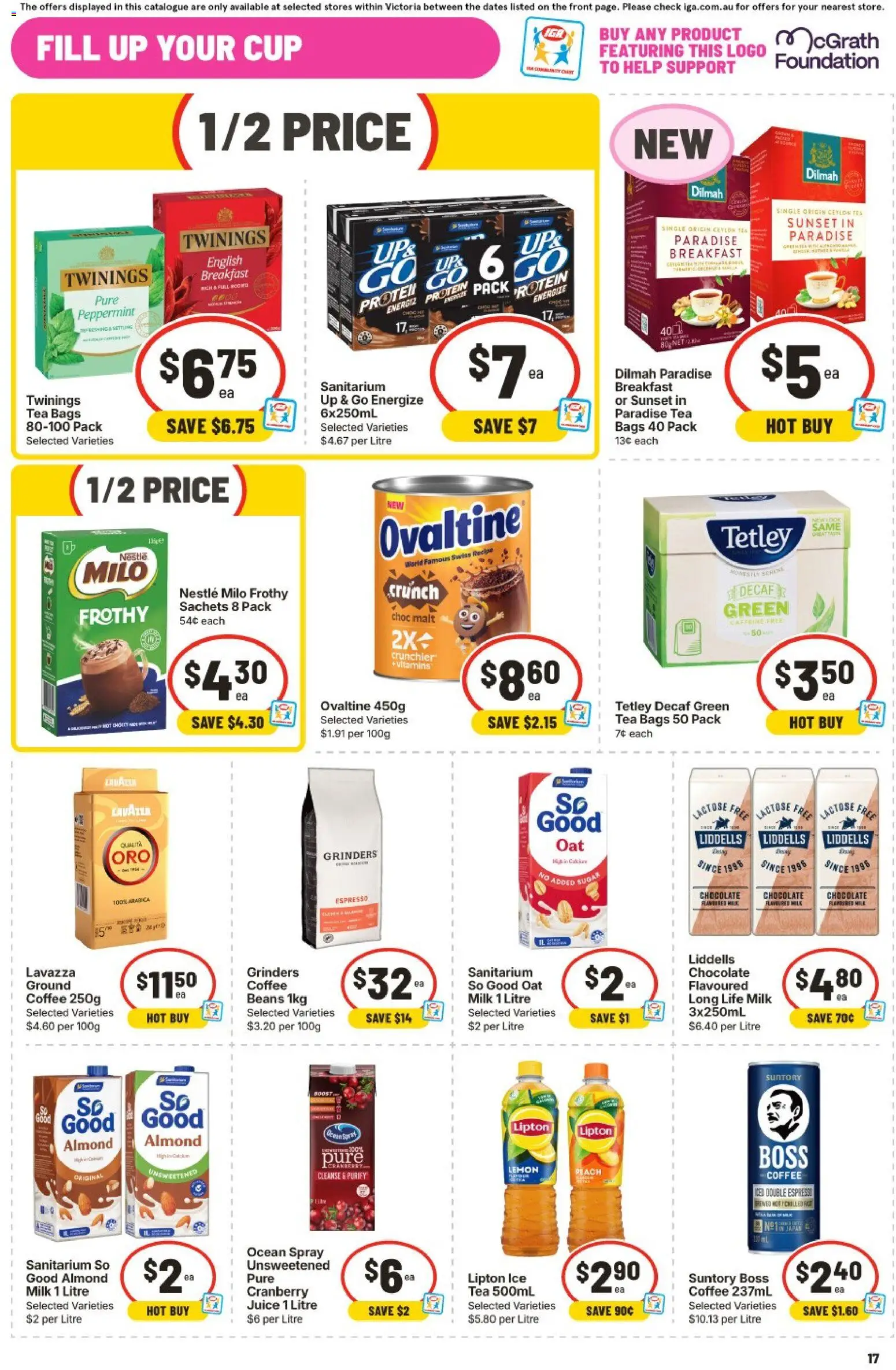 IGA catalogue - valid from 23/09/2026 | Page: 17 | Products: Sour cream, Peanuts, Salt, Scotch