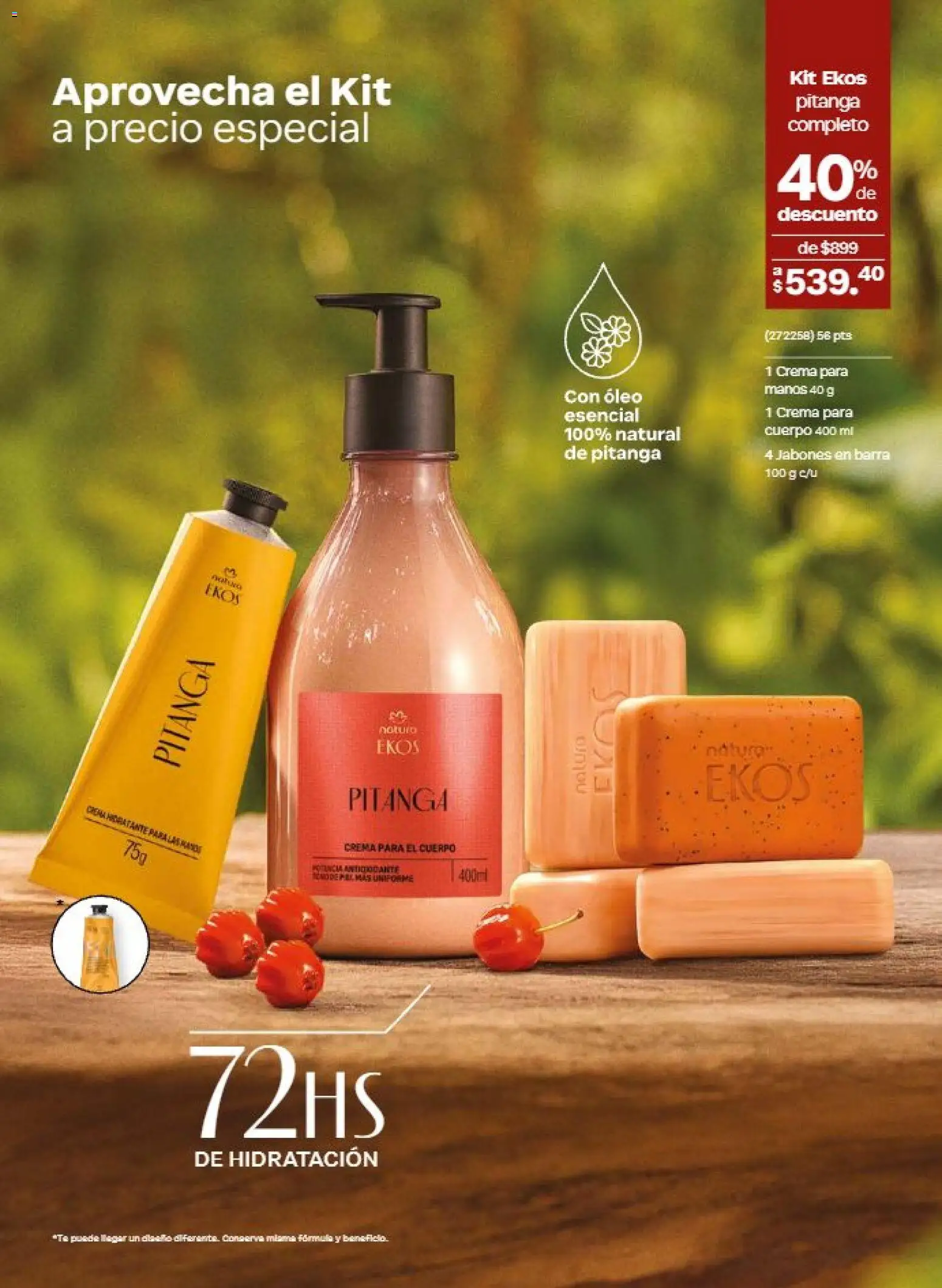 Nuevas ofertas de Natura válidas en toda la República Mexicana desde el 11/09/2026. ¡Encuentra las mejores ofertas en Natura campaña 14 2026! | Página: 94 | Productos: Crema, Barra