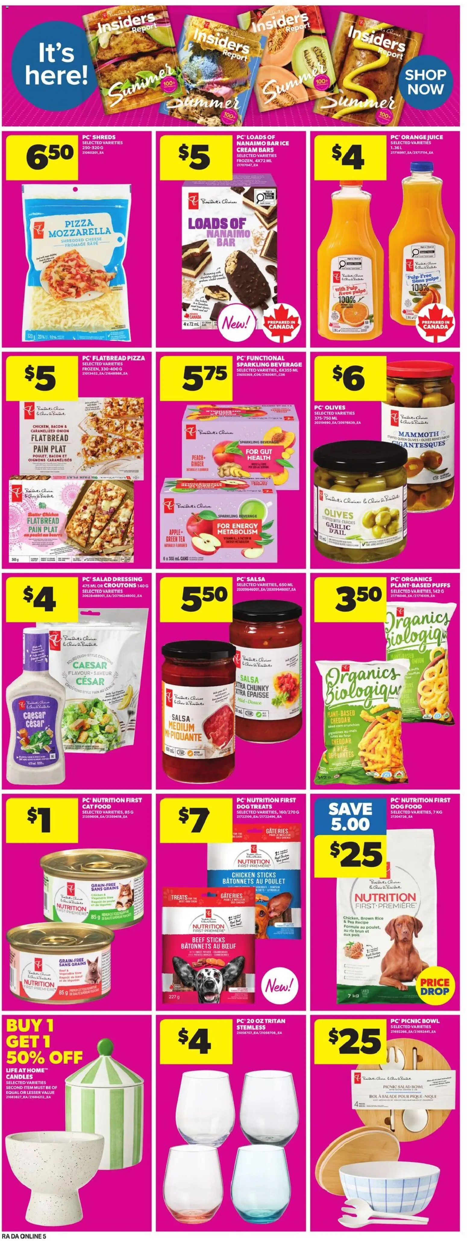 Atlantic Superstore flyer valid from 11.06.2026 | Page: 14 | Products: Rice, Cheese, Pizza, Chicken