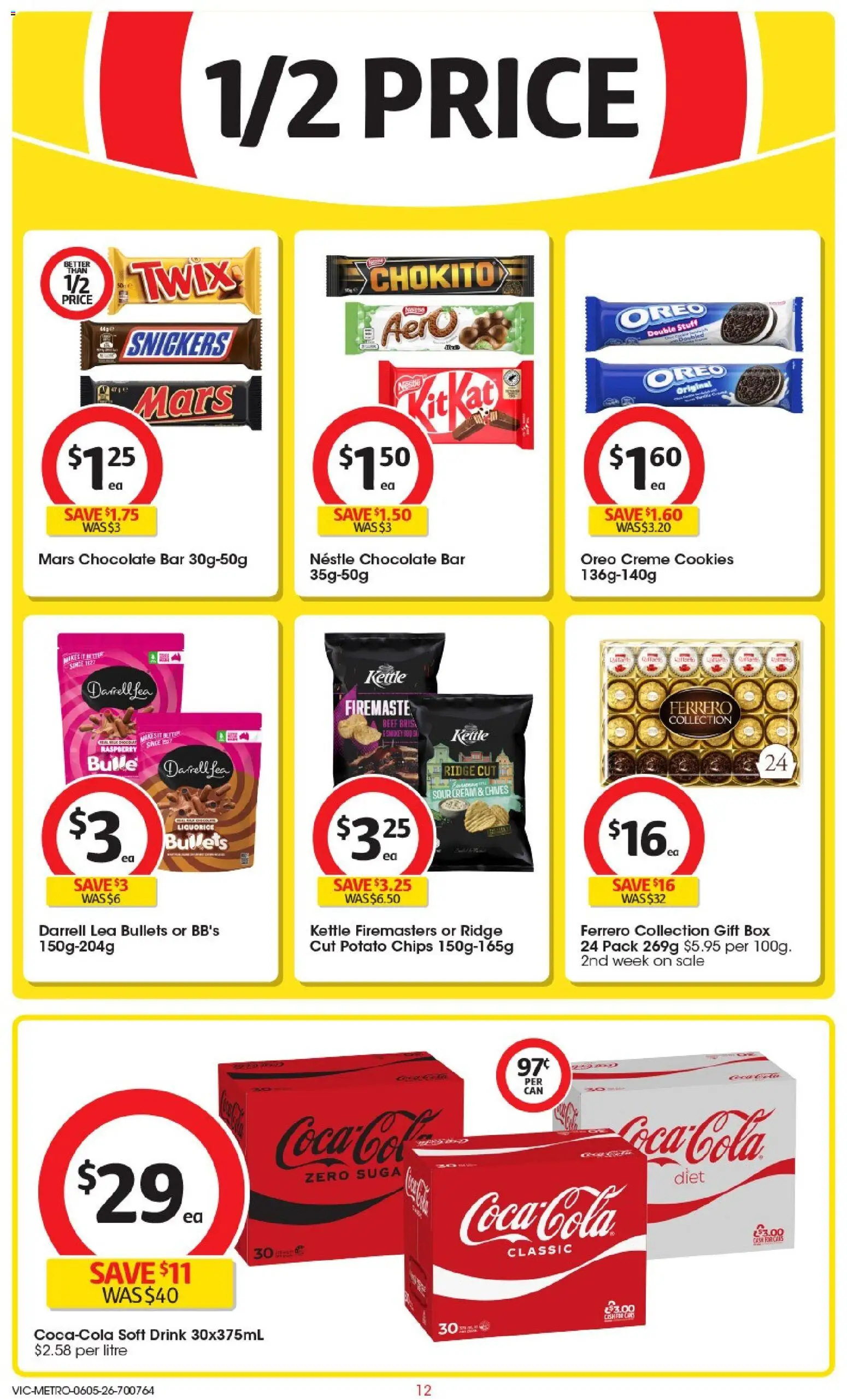 Coles catalogue - valid from 06.05.2026 | Page: 13 | Products: Box, Chocolate, Chips, Cream