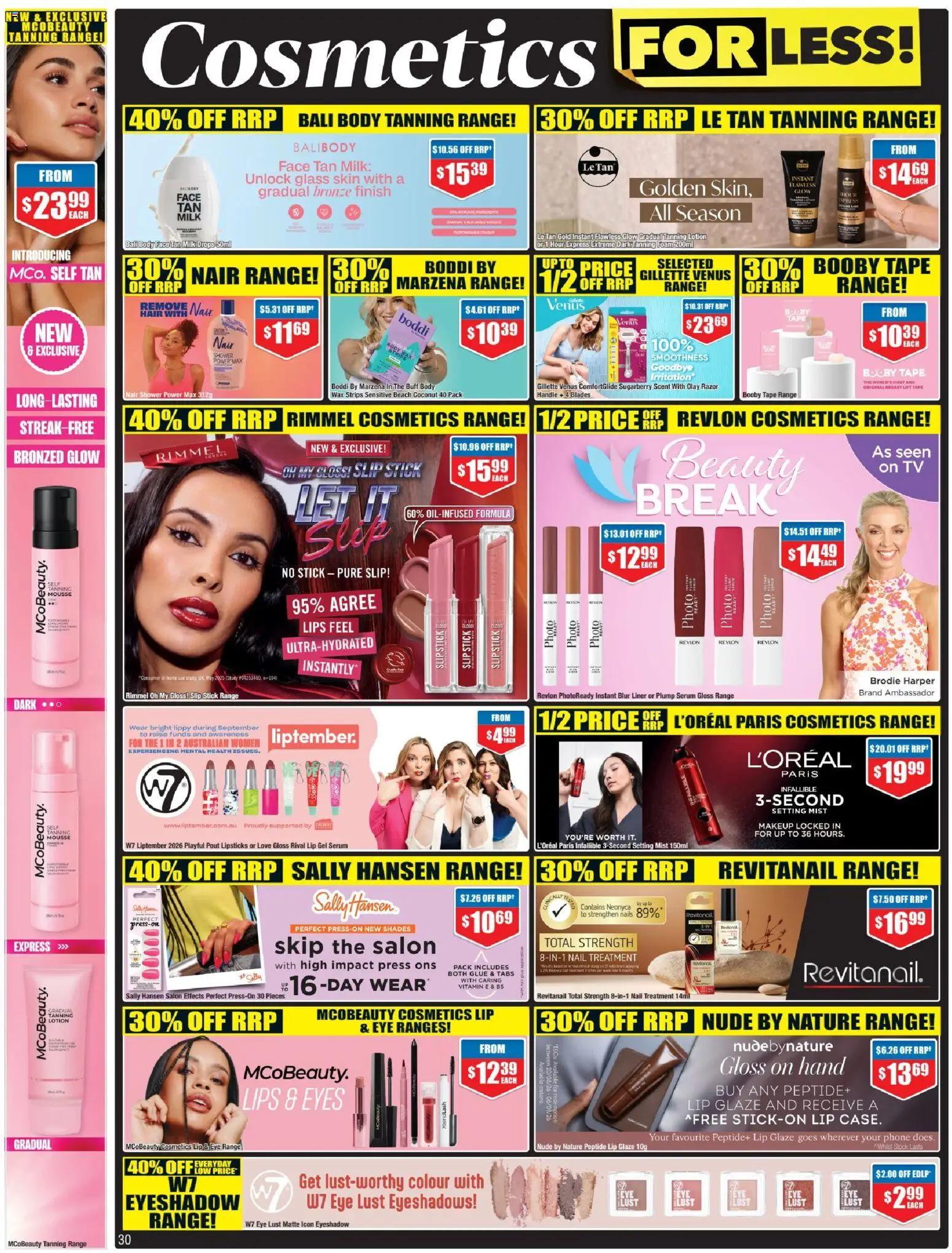 Chemist Warehouse catalogue - valid from 20/08/2026 | Page: 30 | Products: Makeup, Glue, Mousse, Press