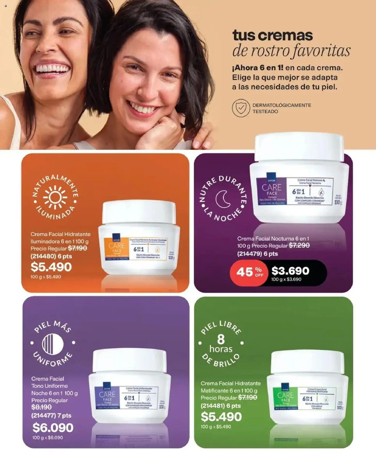 Catálogo Avon Campaña 13 │ válido desde el 31.08.2026 | Página: 92 | Productos: Brillo, Crema