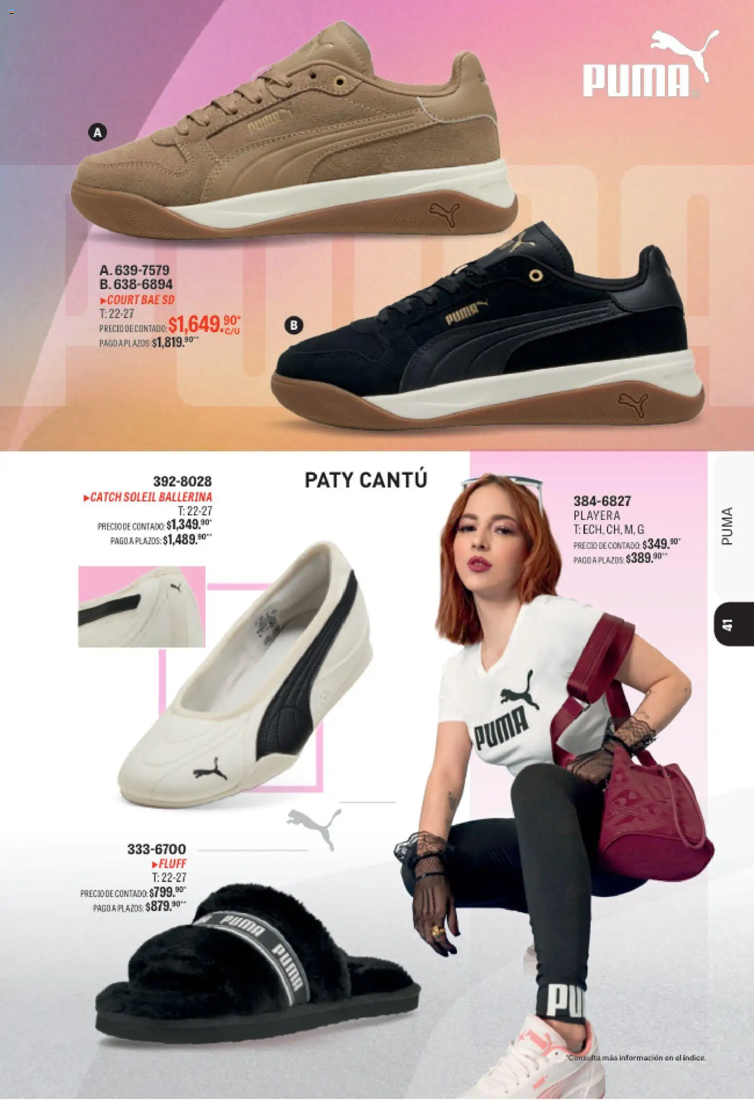 Nuevas ofertas de Andrea válidas en toda la República Mexicana desde el 09/08/2026. ¡Encuentra las mejores ofertas en Andrea catálogo Deportivo Completo! | Página: 41 | Productos: Playera