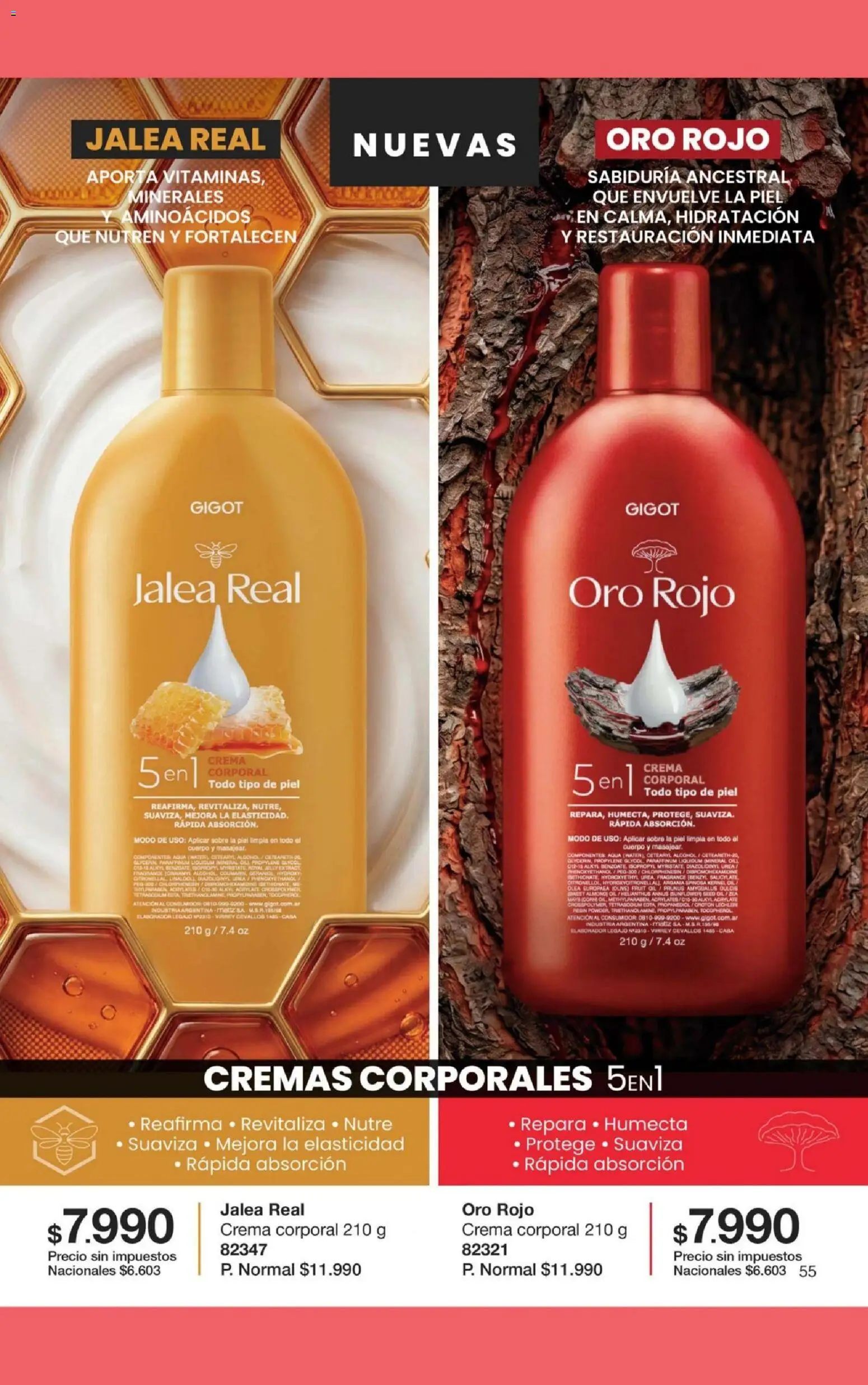 Gigot - CAMPAÑA 12 │ válido desde el 31/07/2026 | Página: 67 | Productos: Cinta, Cama, Sobre, Crema