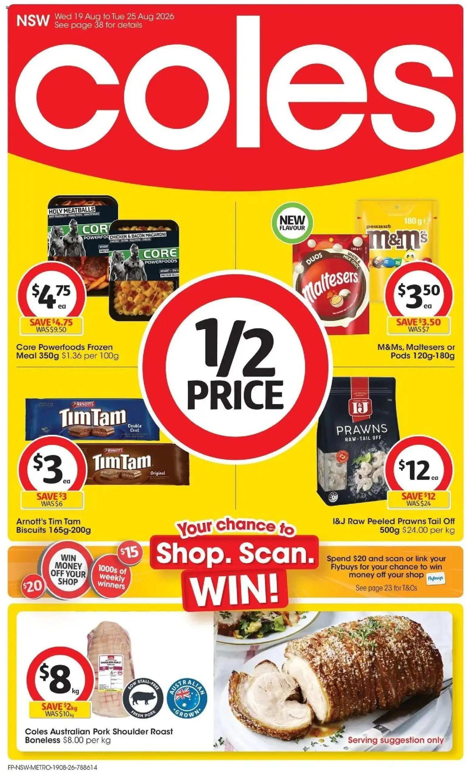 Coles catalogue - valid from 19/08/2026 | Page: 1