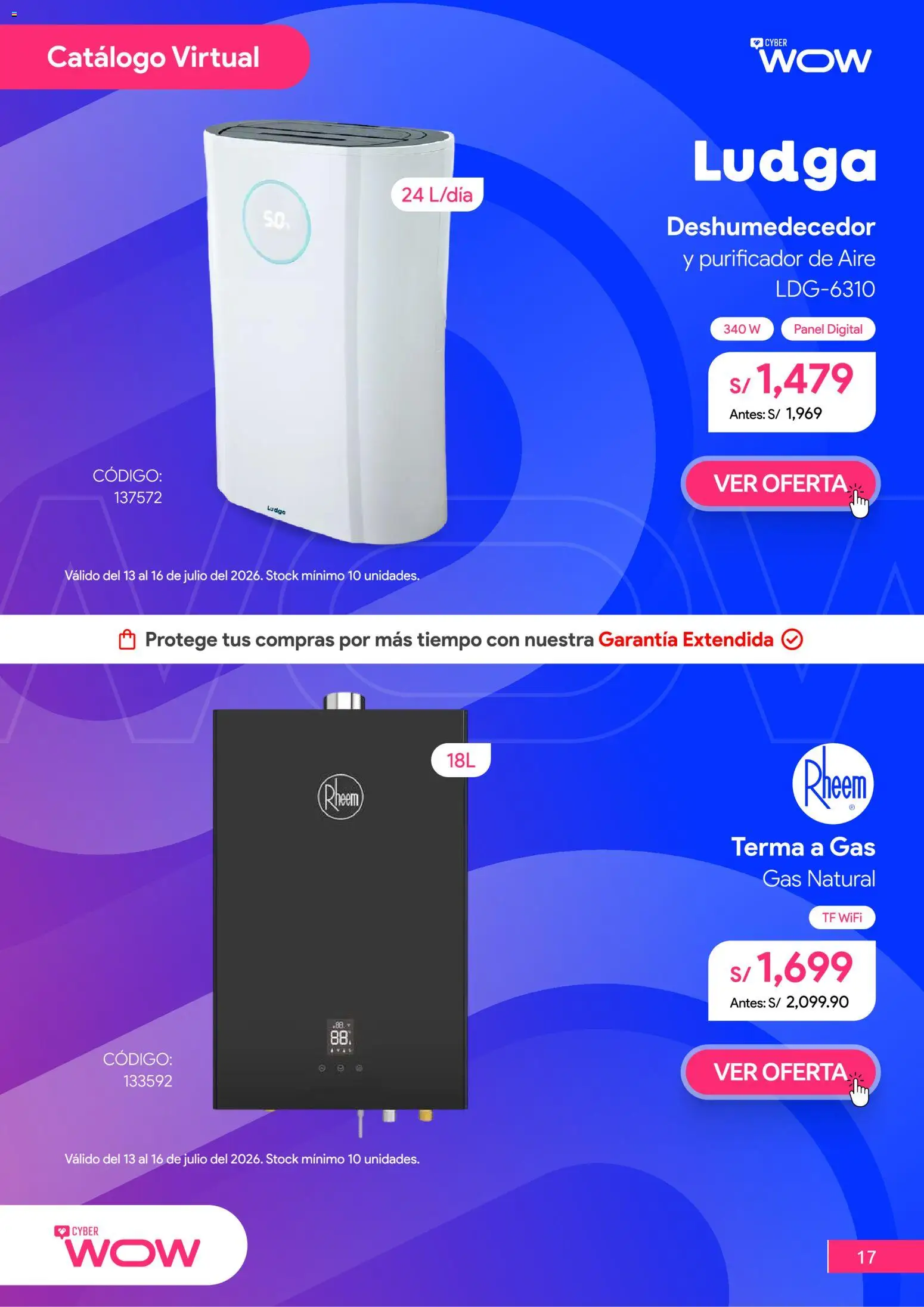 Catálogo Hiraoka válido desde 13/07/2026 | Página: 18 | Productos: Purificador de aire