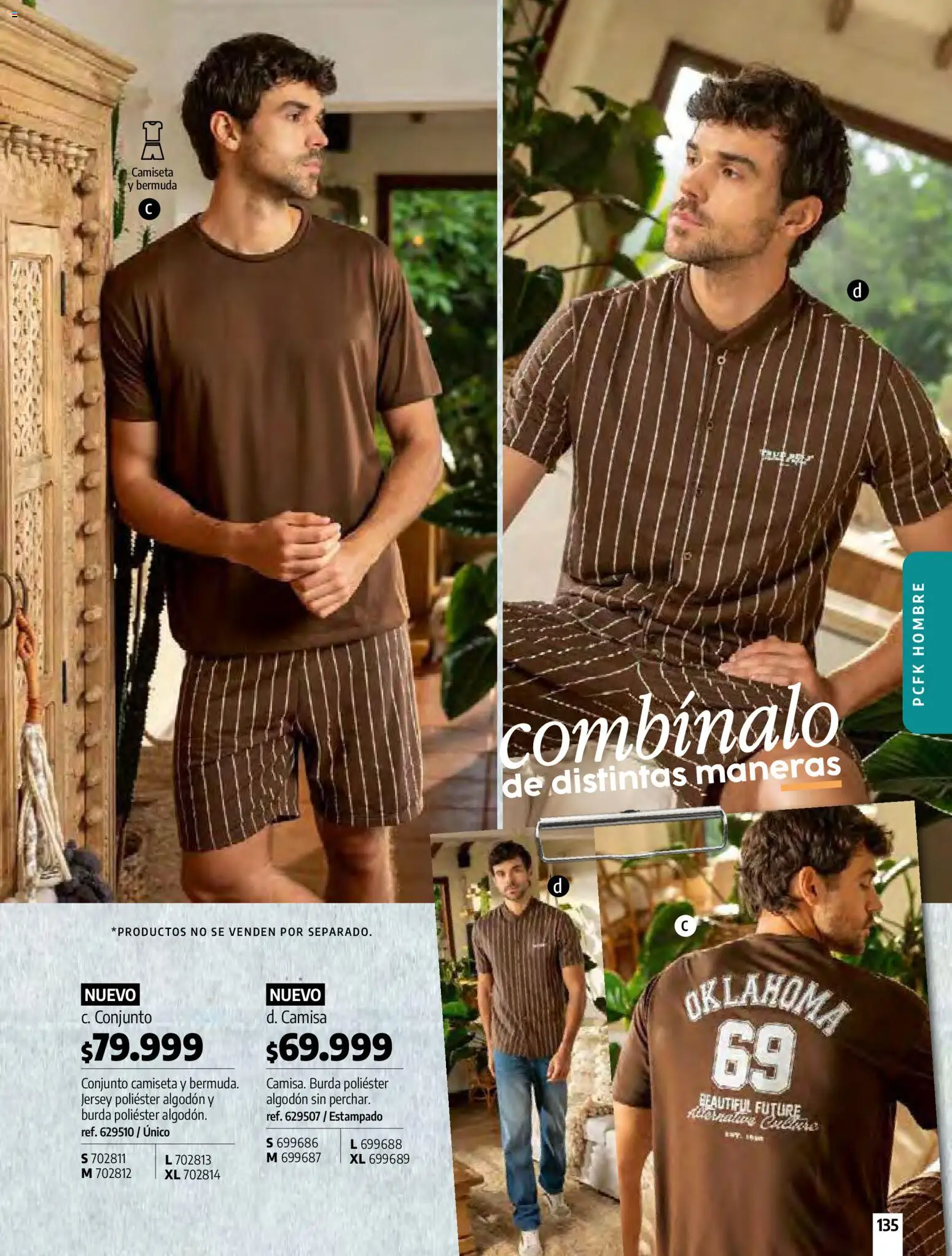Pacifika revista - valida desde el 01.03.2026 | Página: 137 | Productos: Algodón, Bermuda, Conjunto, Camisa