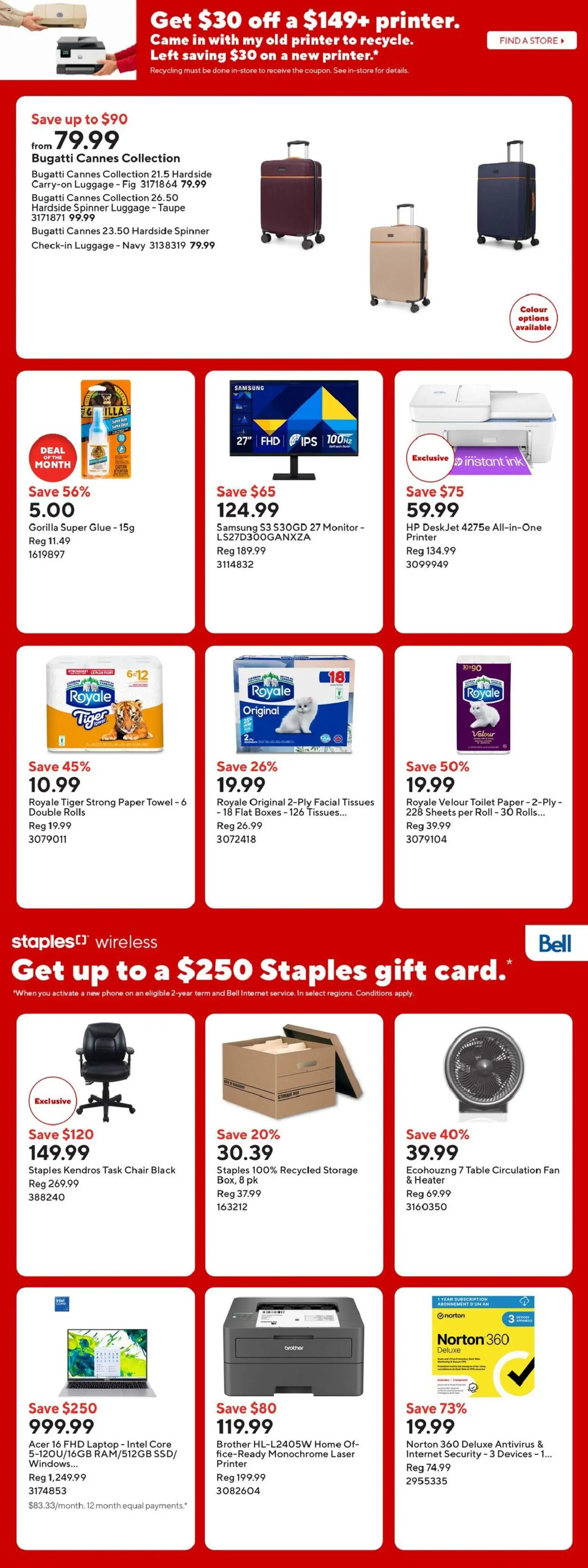 Staples flyer valid from Oct 16, 2026 | Page: 2