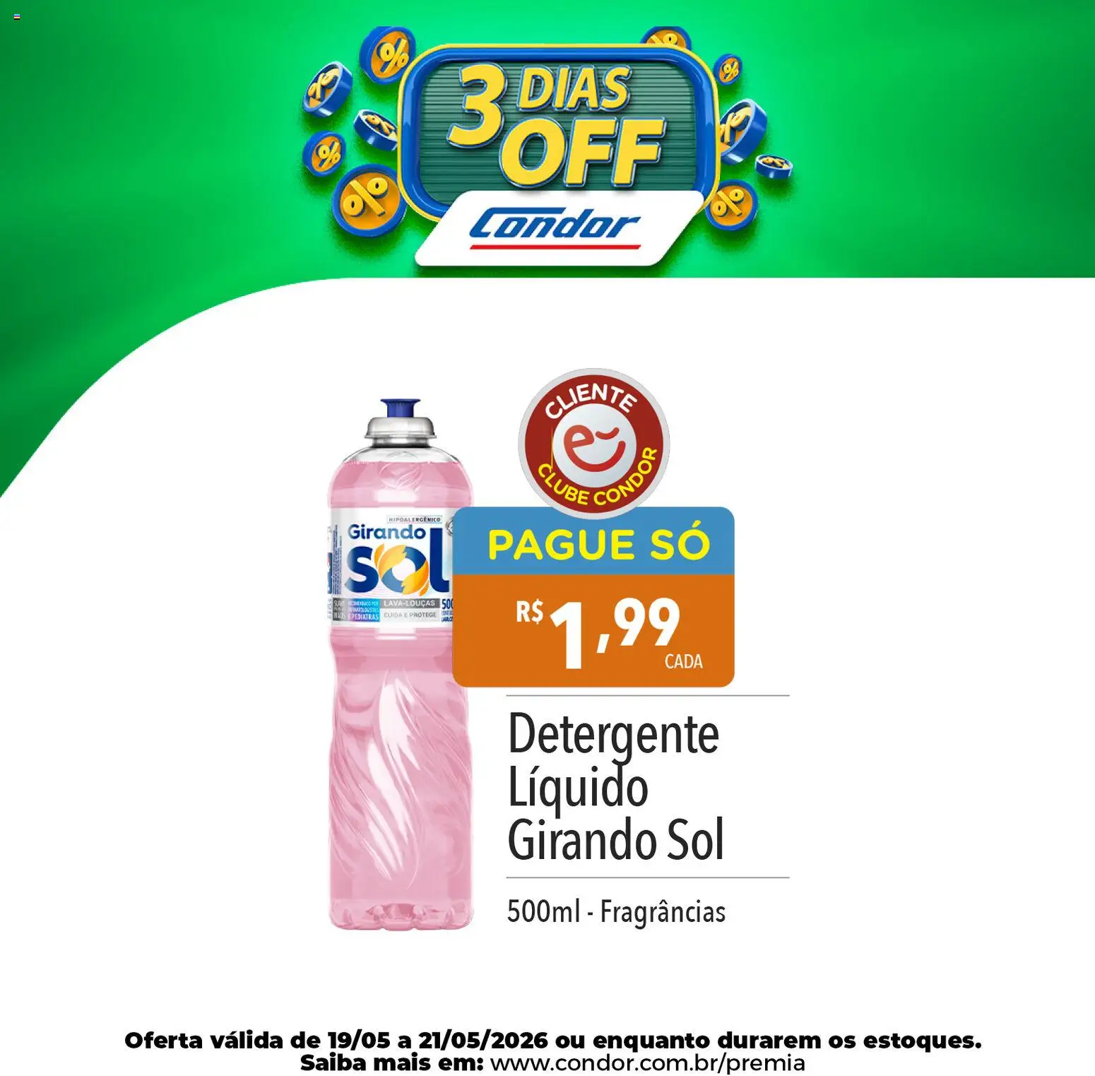 Supermercados Condor - Ofertas da semana de 19/05/2026 ? Não perca as melhores promoções! | Brasil