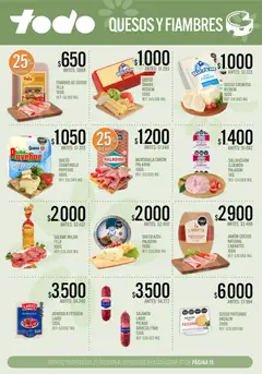 Vista previa Supermercados TODO catálogo válido desde el 22/09/2026 | Página: 15 | Productos: Jamón cocido, Queso, Jamón, Cerdo