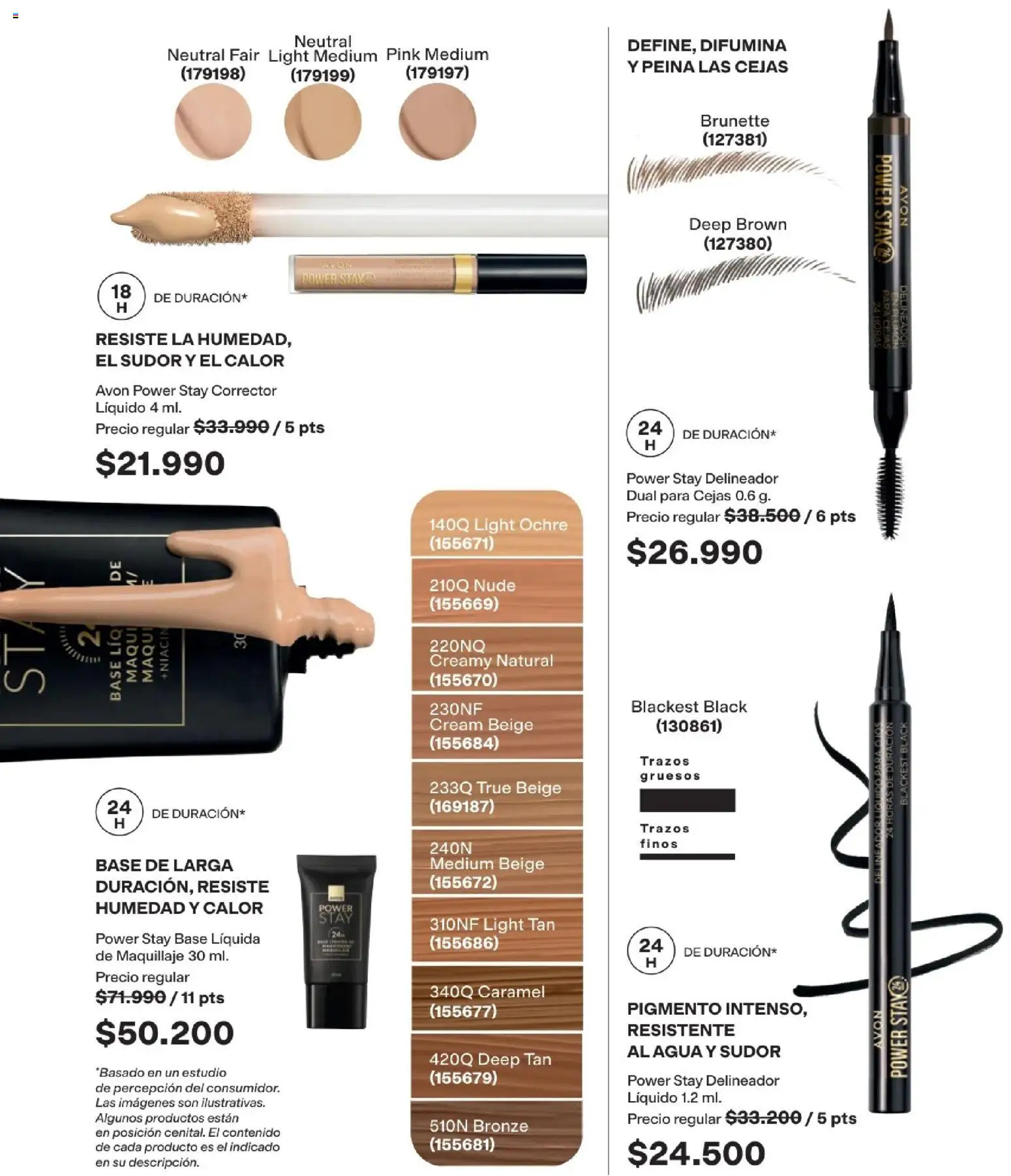 Avon revista - valida desde el 15.06.2026 | Página: 56 | Productos: Agua, Maquillaje, Delineador, Corrector