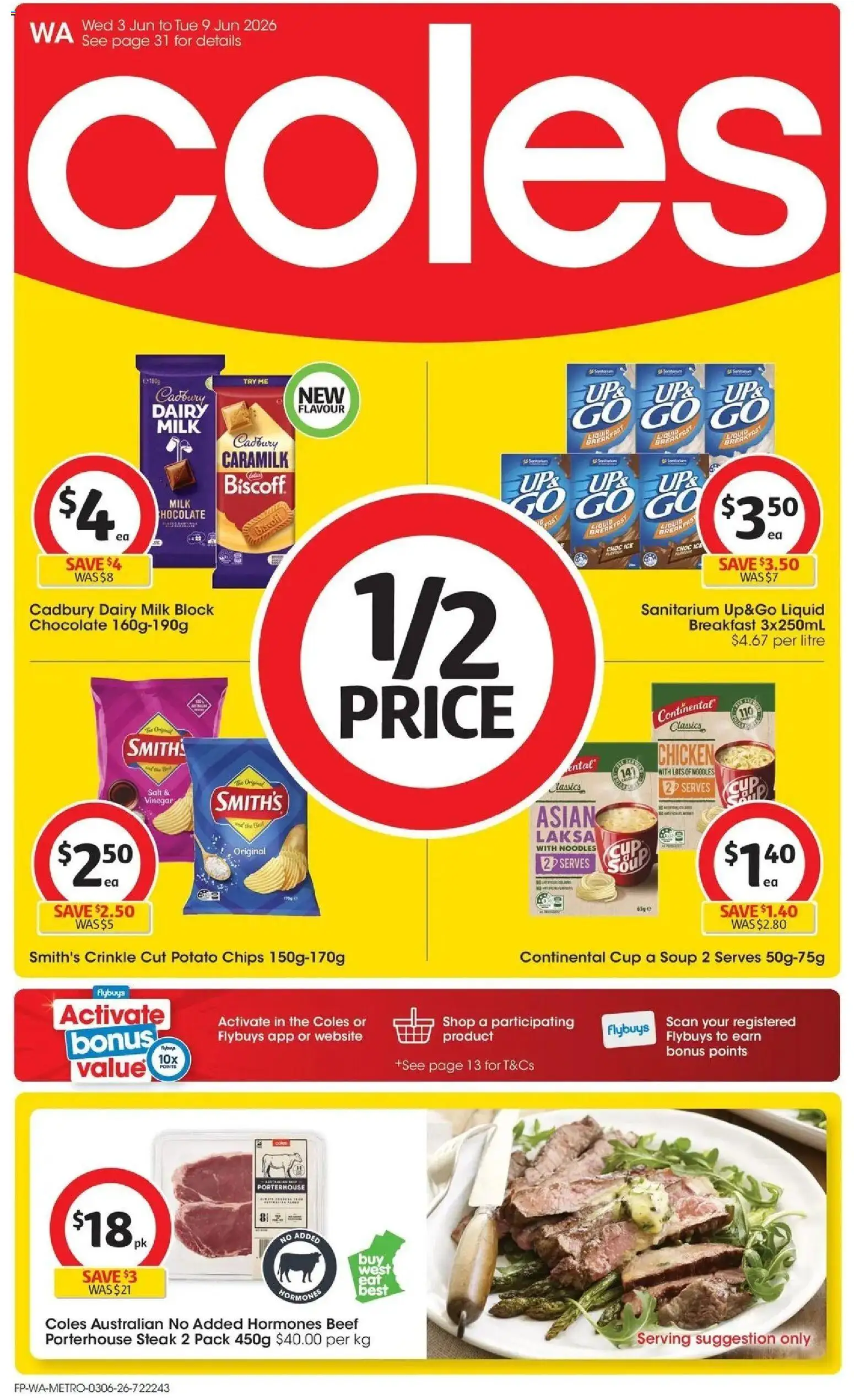 Coles catalogue - valid from 03.06.2026 | Page: 1