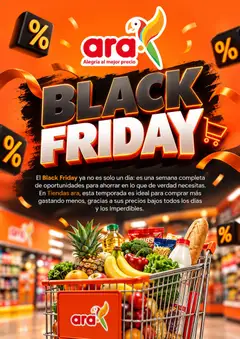 Ara Black Friday aviso -  Vista previa de la revista de la tienda Ara valido desde el 28/10/2026