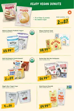 Preview of Sprouts weekly ads valid from 08/26/2026 | Page: 23 | Products: Berries, Butter, Skyr, Peanut butter