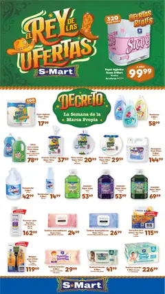 Vista previa de S-Mart folleto Ofertas de feria Monterrey, nuevo folleto de la tienda, válido en México a partir del 26/06/2026