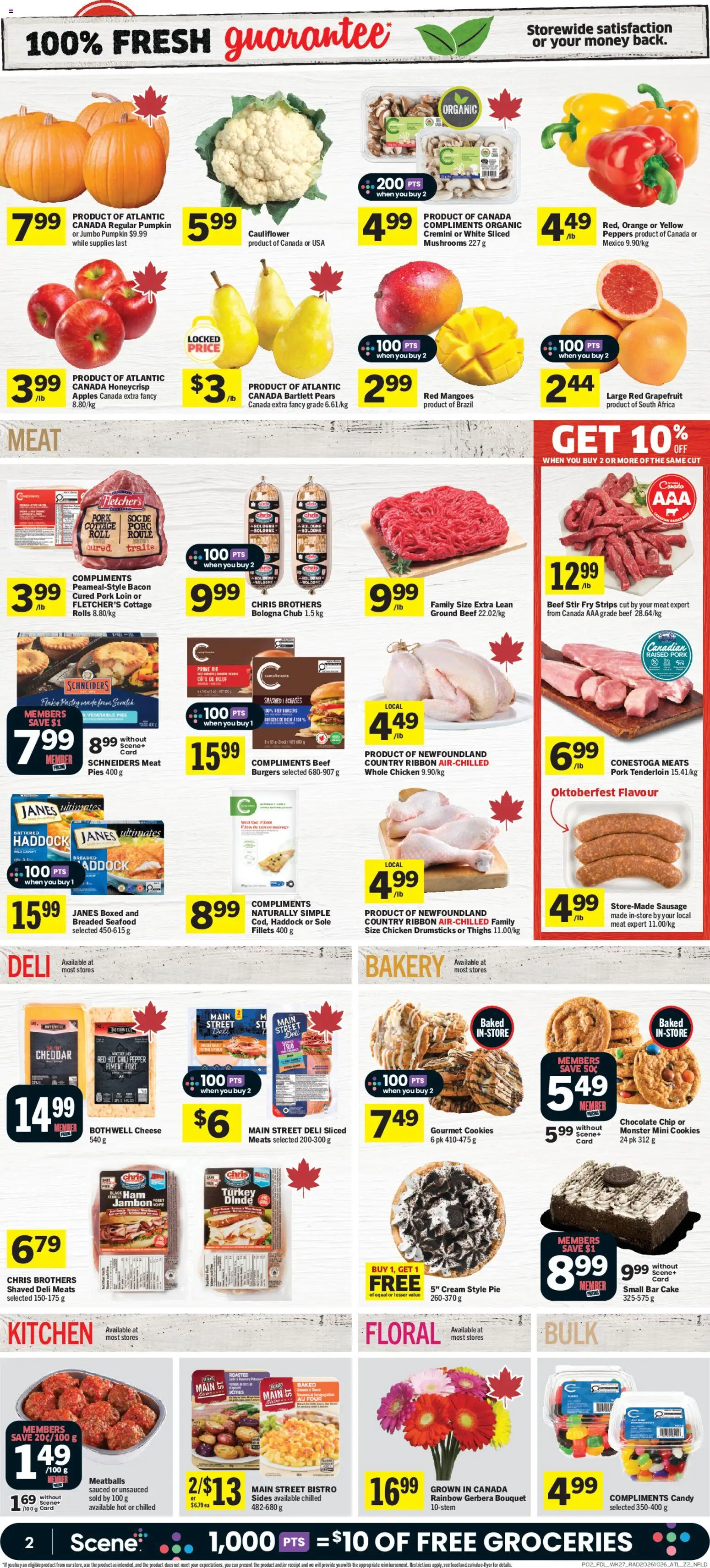 Foodland flyer valid from Oct 29, 2026 | Page: 3