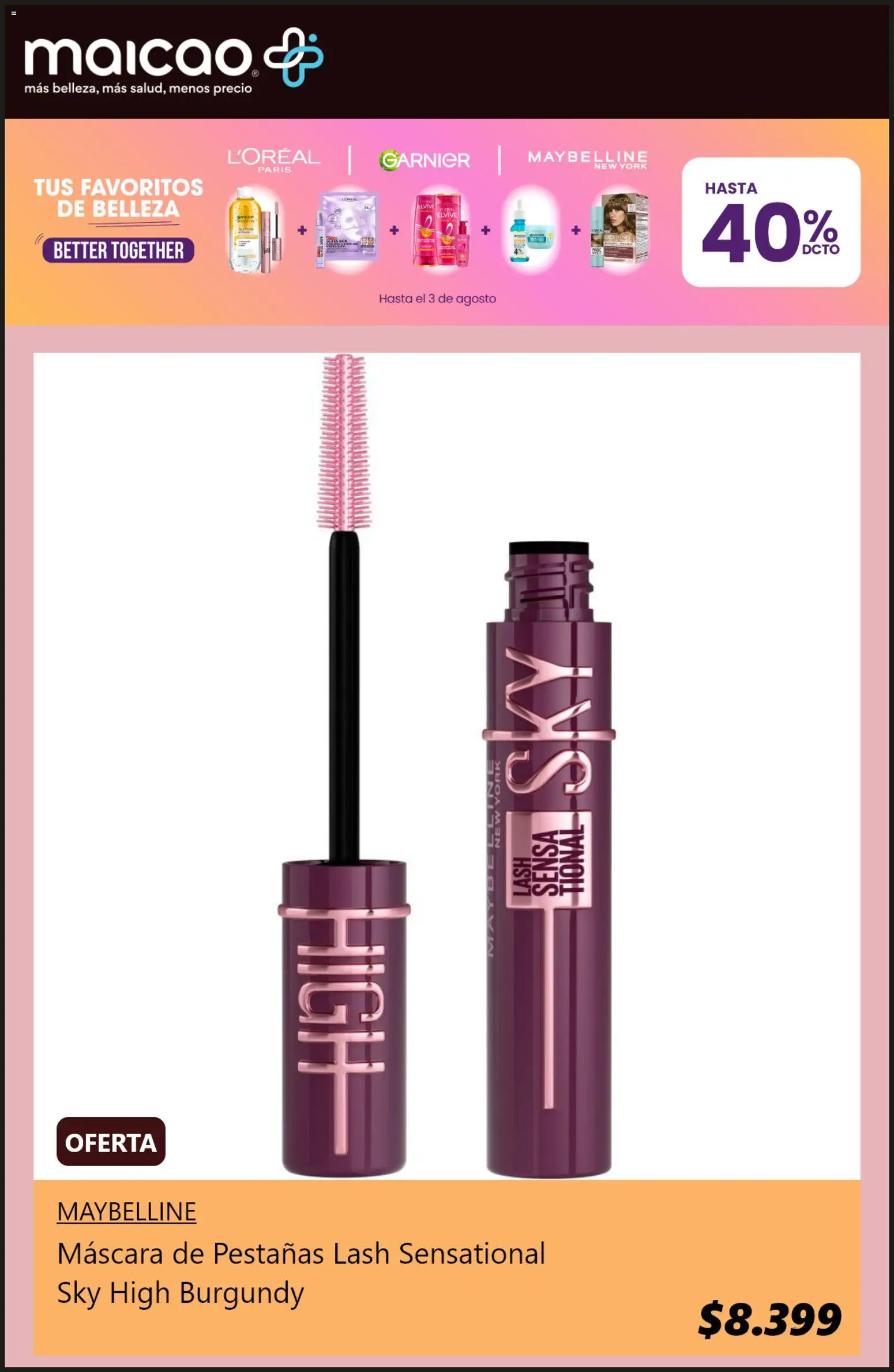 Maicao Ofertas │ válido desde el 20.07.2026 | Página: 7 | Productos: Máscara