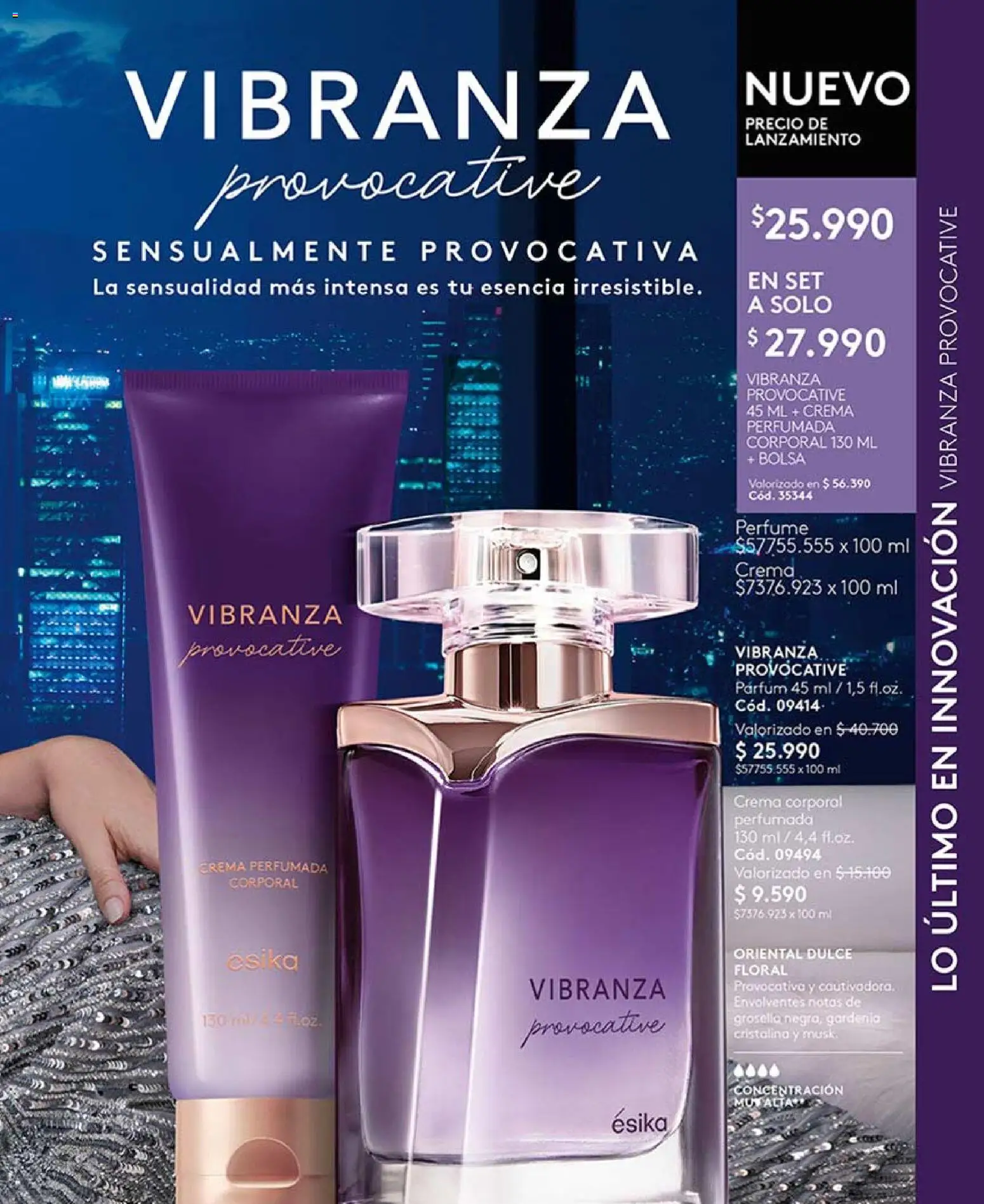 Catálogo Ésika Campaña 6 │ válido desde el 01.04.2026 | Página: 3 | Productos: Bolsa, Perfume, Crema