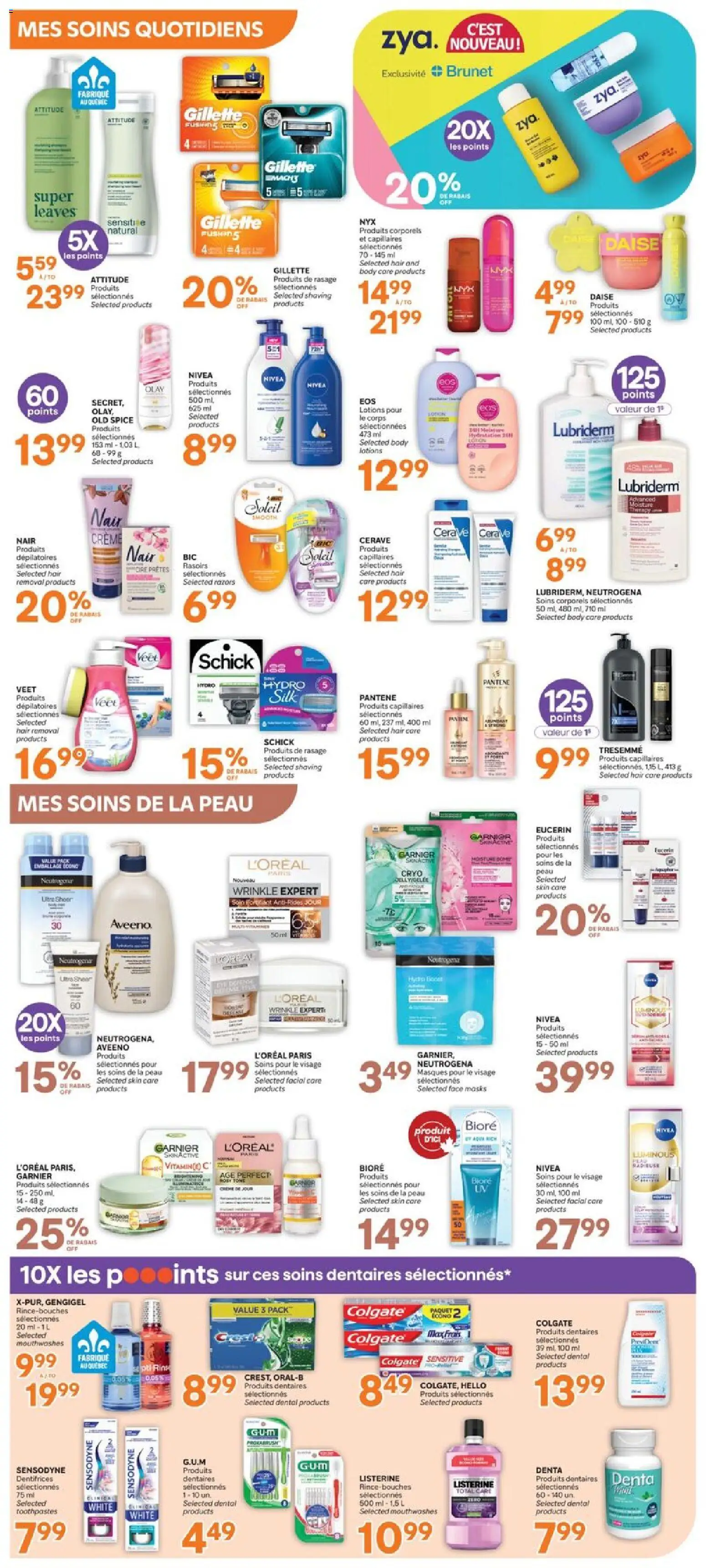 Brunet flyer valid from Sep 24, 2026 | Page: 6 | Products: Listerine, Masks