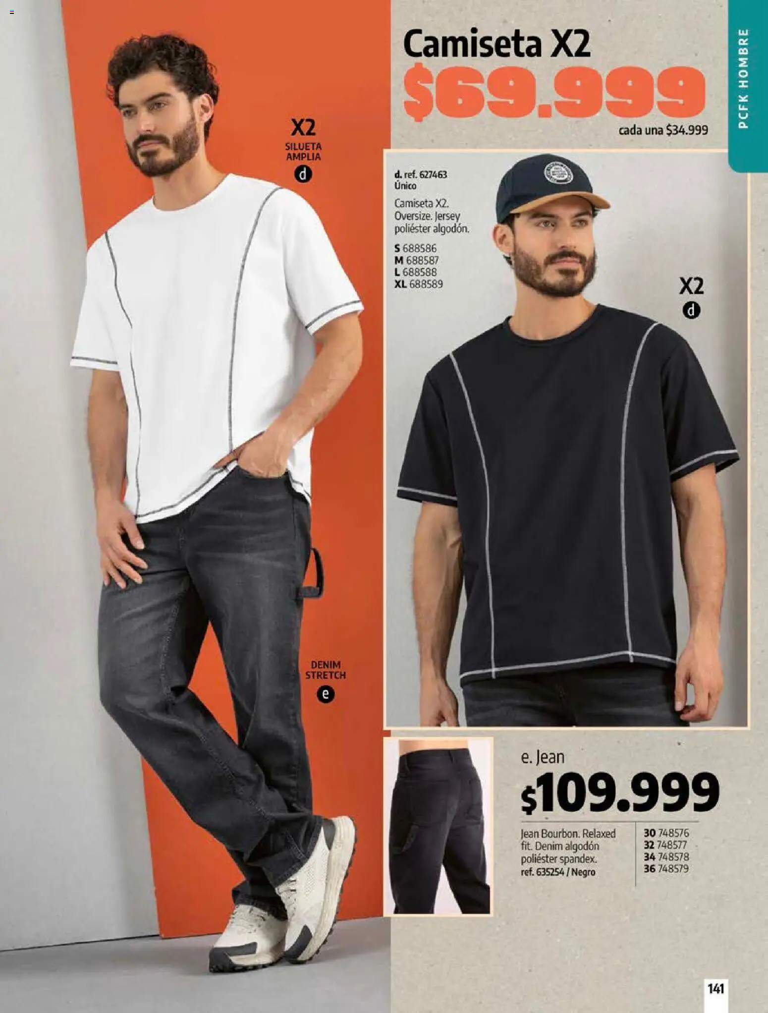 Pacifika revista - valida desde el 18/09/2026 | Página: 141 | Productos: Algodón, Jean, Camiseta
