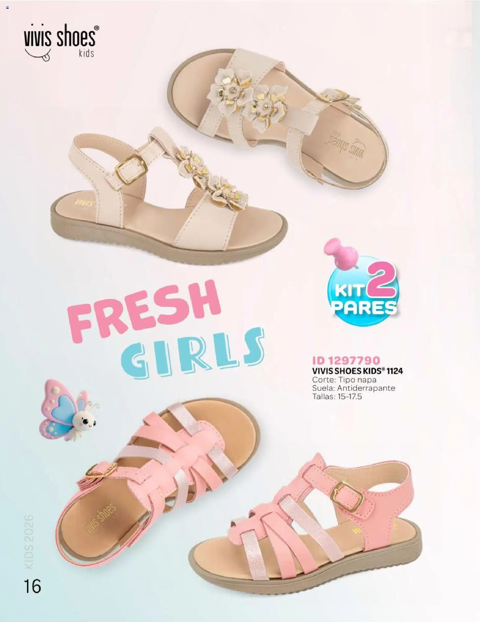 Nuevas ofertas de Price Shoes válidas en toda la República Mexicana desde el 25.04.2026. ¡Encuentra las mejores ofertas en Price Shoes catálogo Kids todo en uno! | Página: 16