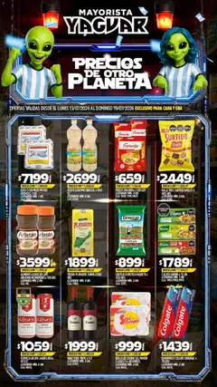 Vista previa Yaguar catálogo válido desde el 13/07/2026
