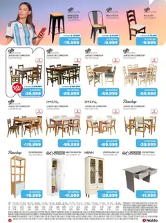 Vista previa Naldo - Catálogo válido desde el 01/07/2026 | Página: 10 | Productos: Juego de comedor, Escritorio, Banqueta, Sobre