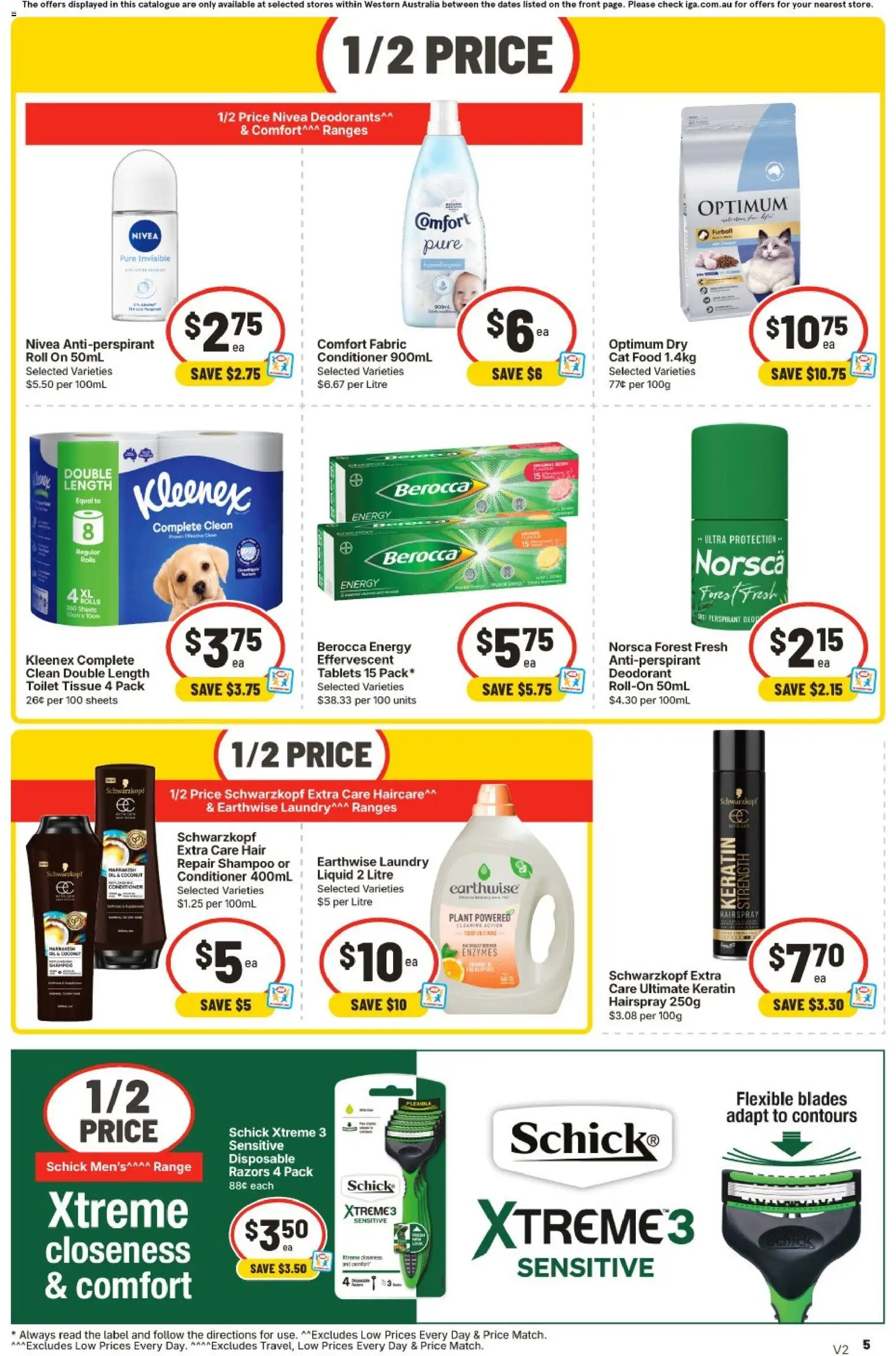 IGA catalogue - valid from 16/09/2026 | Page: 6 | Products: Food, Plant, Antiperspirant, Tablets