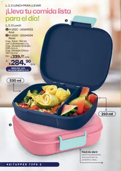 Vista previa de Tupperware catálogo, nuevo folleto de la tienda, válido en México a partir del 20.04.2026 | Página: 48 | Productos: Aderezo, Pan