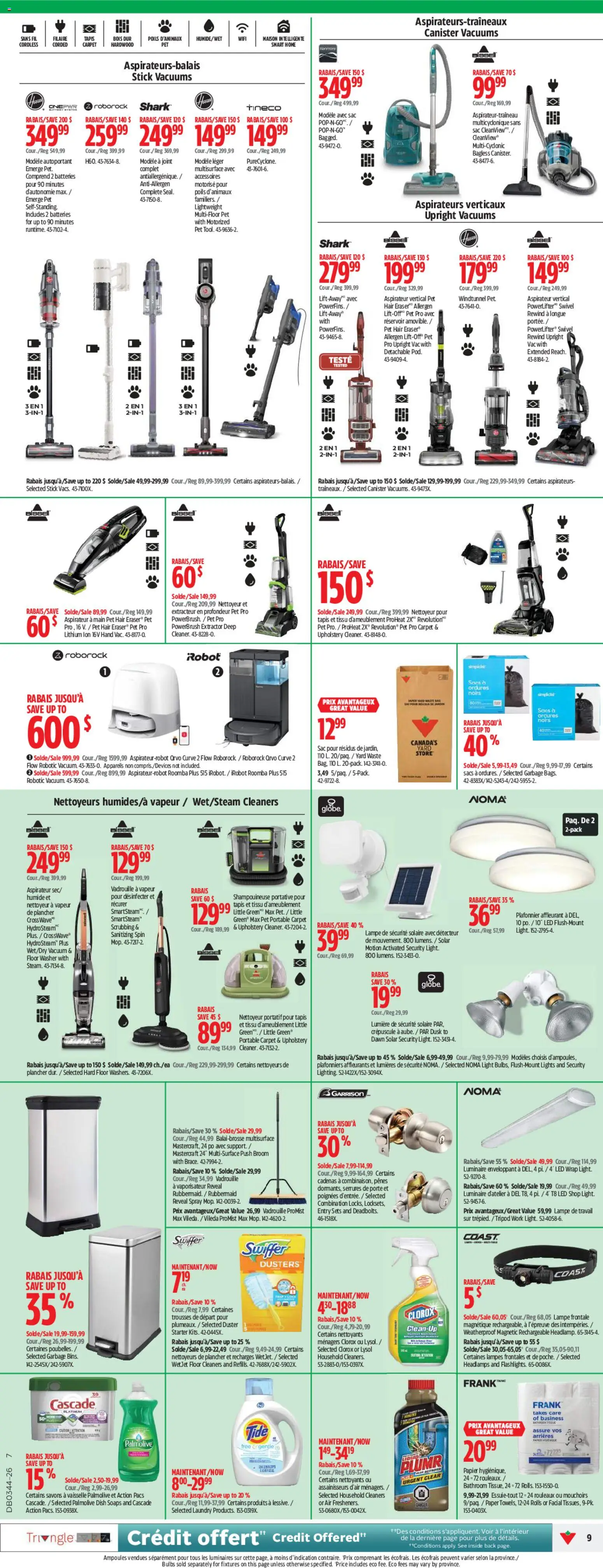 Canadian Tire flyer valid from Oct 29, 2026 | Page: 9