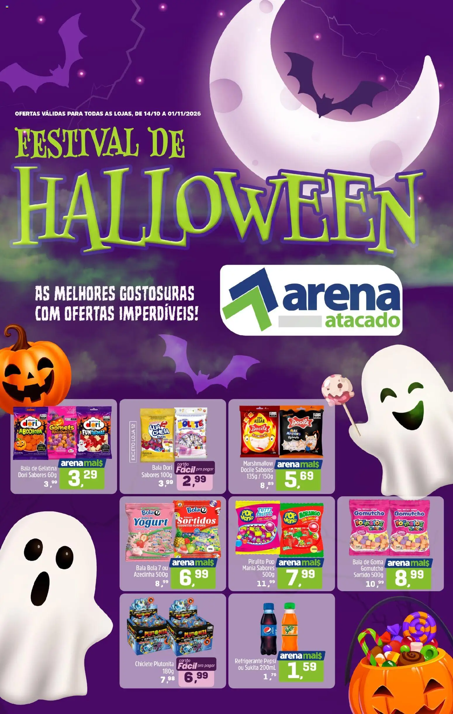 Arena Atacado Folheto - válido de 14/10/2026 | Página: 1