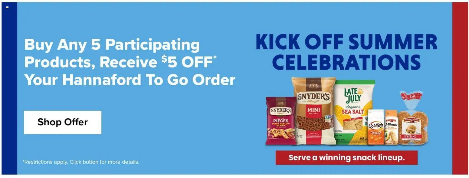 Hannaford Weekly Ad - valid from 07/05/2026 | Page: 12 | Products: Salt, Onion