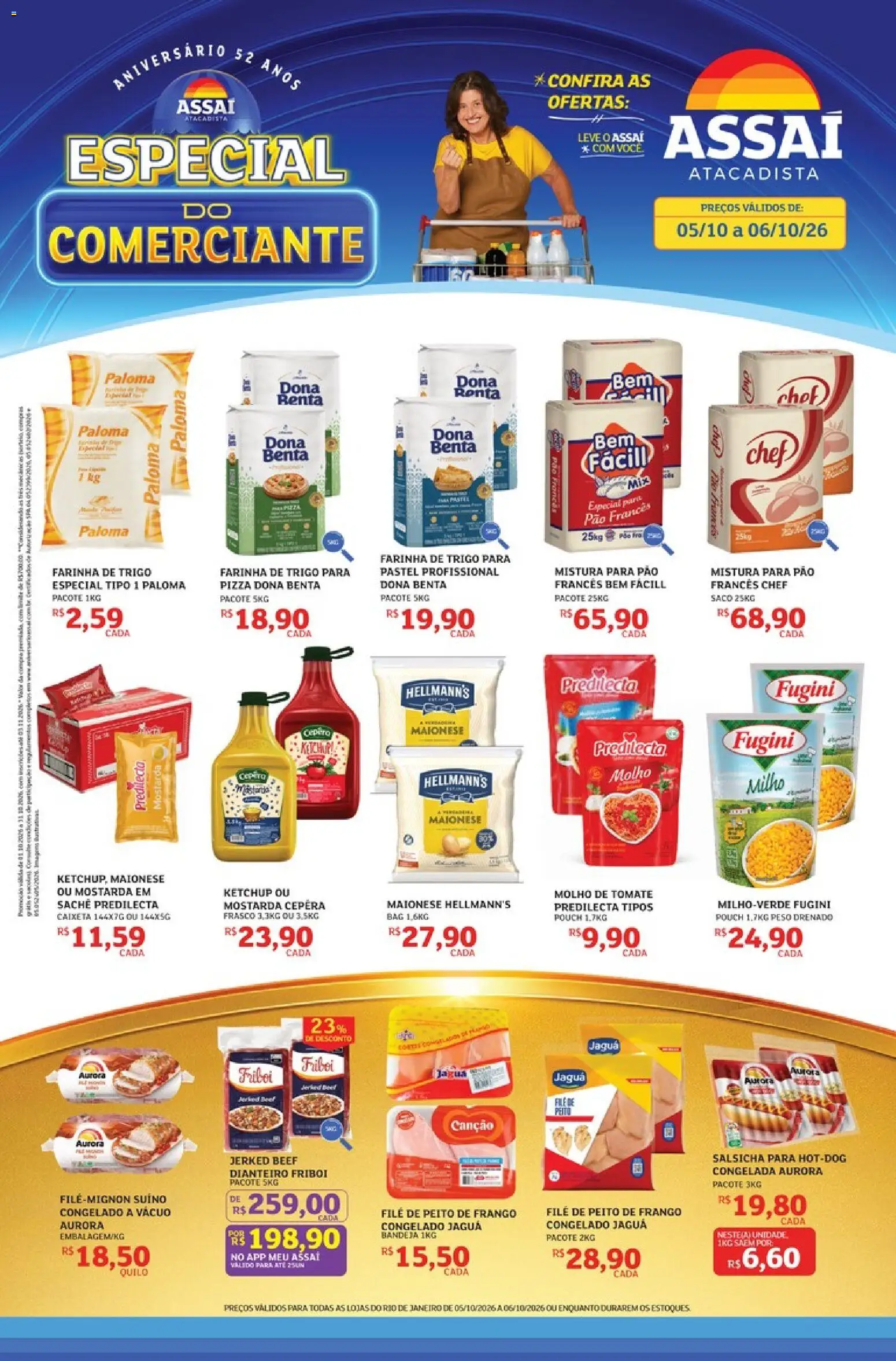 Assaí Atacadista Folheto - válido de 05/10/2026 | Página: 1