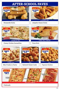 Preview of M&M Food Market weekly flyer / circulaire from shop M&M Food Market valid from Sep 10, 2026 | Page: 3 | Products: Mozzarella, Cheese, Pizza, Chicken