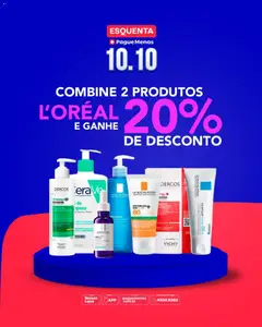 Pague Menos ofertas L'Oreal - Pré-Visualização do folheto da loja Pague Menos, válido de 05/10/2026