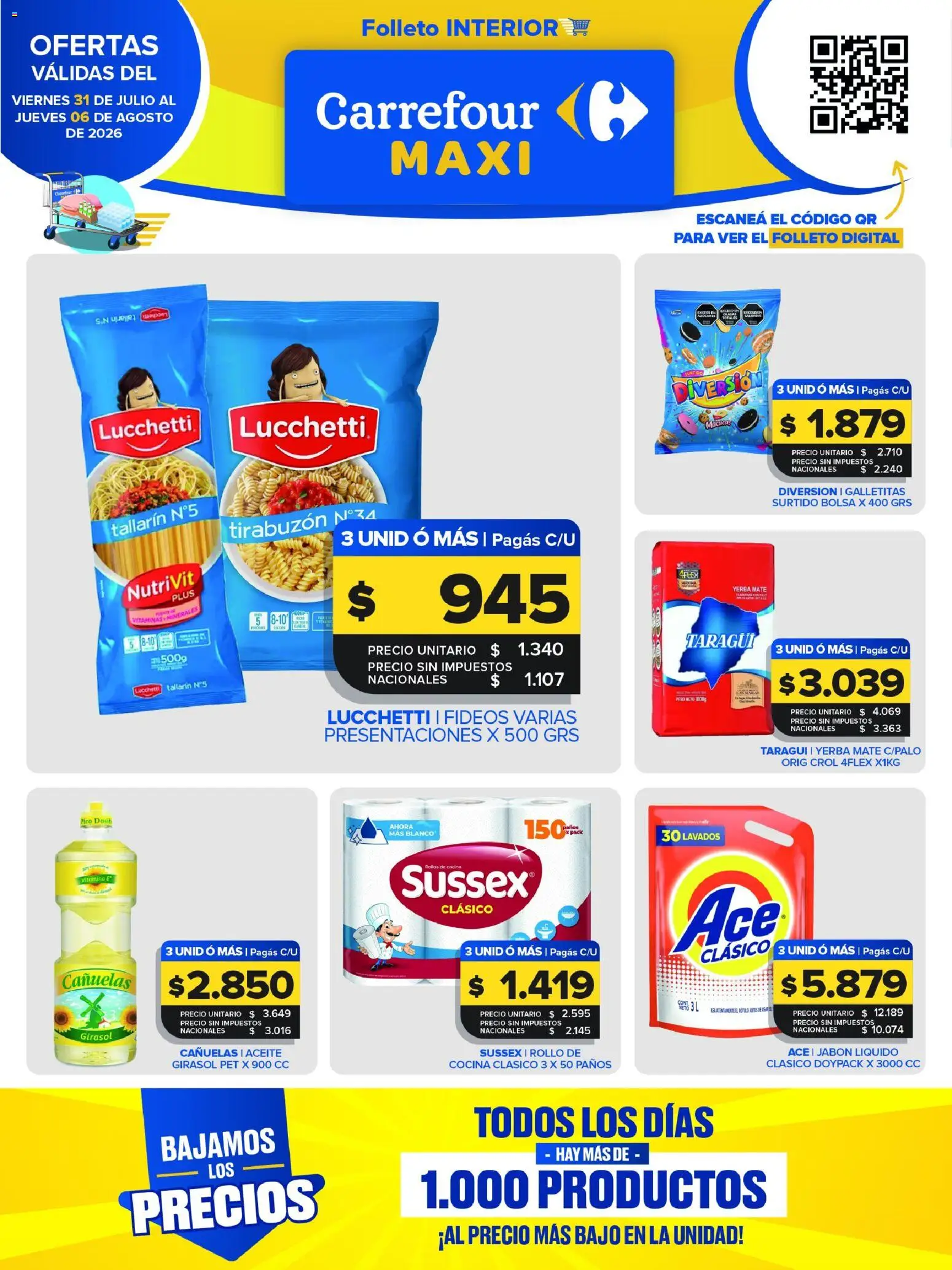 Carrefour Maxi catálogo │ válido desde el 31/07/2026 | Página: 1