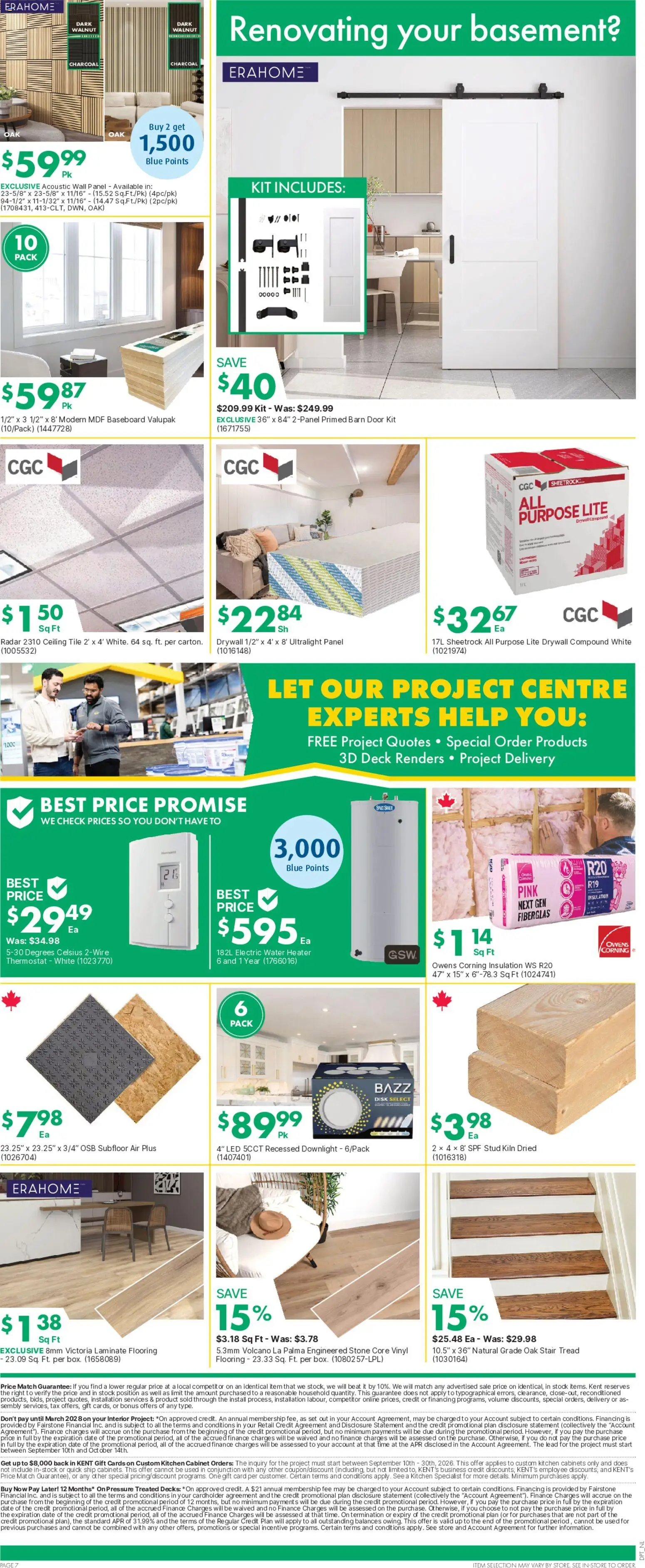 Kent flyer valid from Sep 24, 2026 | Page: 8 | Products: Water, Disk, Cabinet, Door
