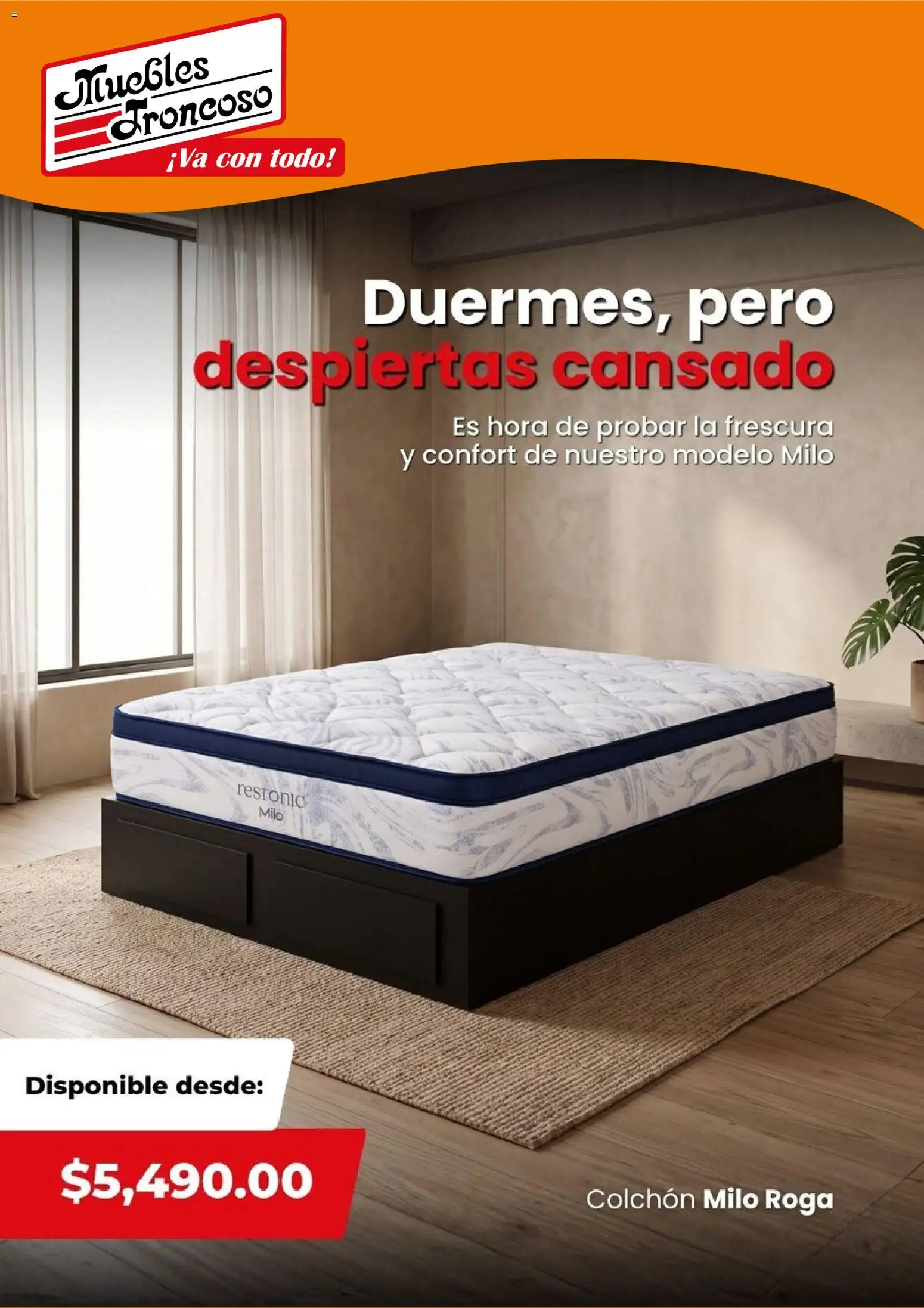Nuevas ofertas de Muebles Troncoso válidas en toda la República Mexicana desde el 28/10/2026. ¡Encuentra las mejores ofertas en Muebles Troncoso catálogo! | Página: 4