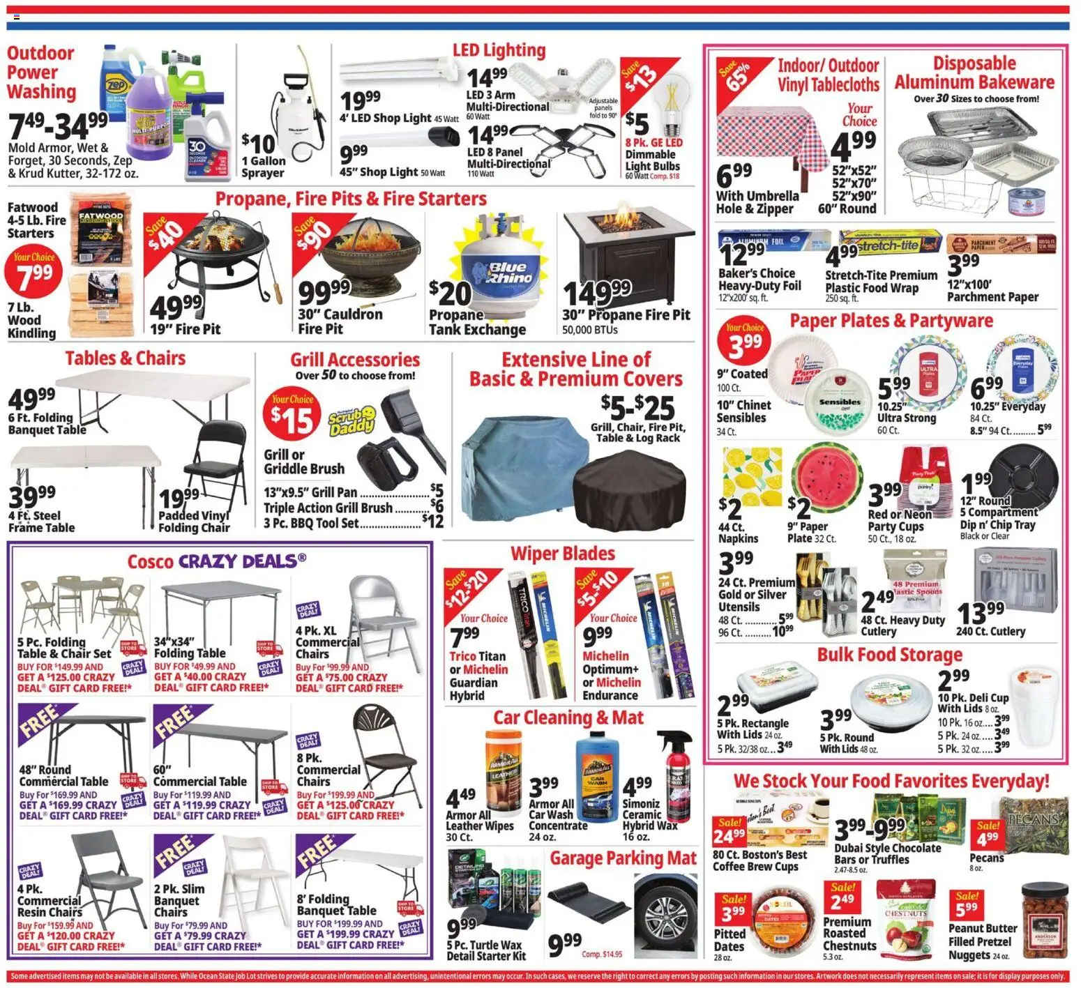 Ocean State Job Lot Weekly Ad - MA - valid from 06/25/2026 | Page: 5 | Products: Chair, Griddle, Brush, Butter