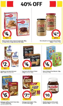 Preview of Coles catalogue QLD - valid from 19.05.2026 | Page: 23 | Products: Butter, Nutella, Oats, Wheat