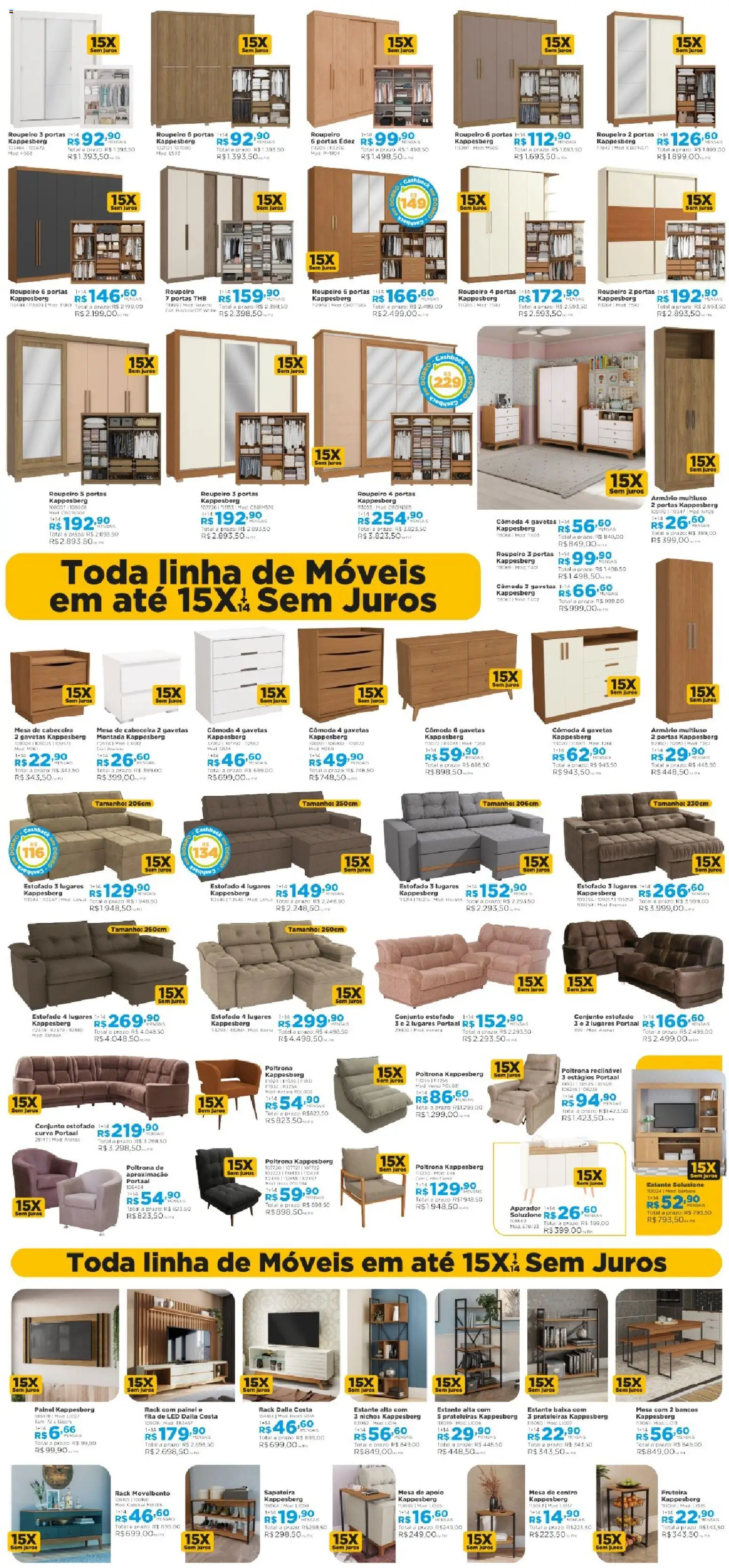 Lojas Solar Folheto - válido de 01/10/2026 | Página: 6 | Produtos: Mesa, Estante, Poltrona, Armário