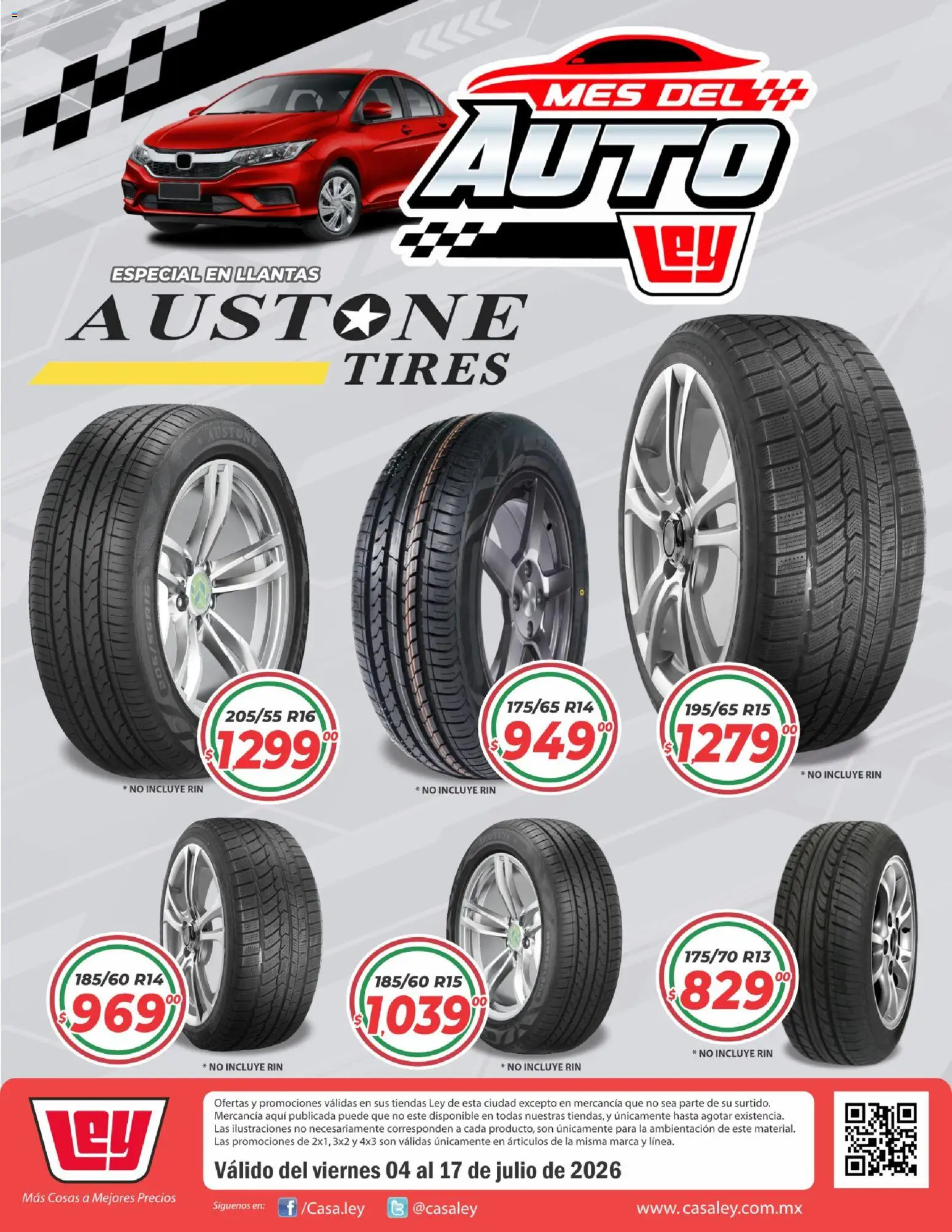 Nuevas ofertas de Casa Ley válidas en toda la República Mexicana desde el 04/07/2026. ¡Encuentra las mejores ofertas en Casa Ley folleto Mes del auto! | Página: 12