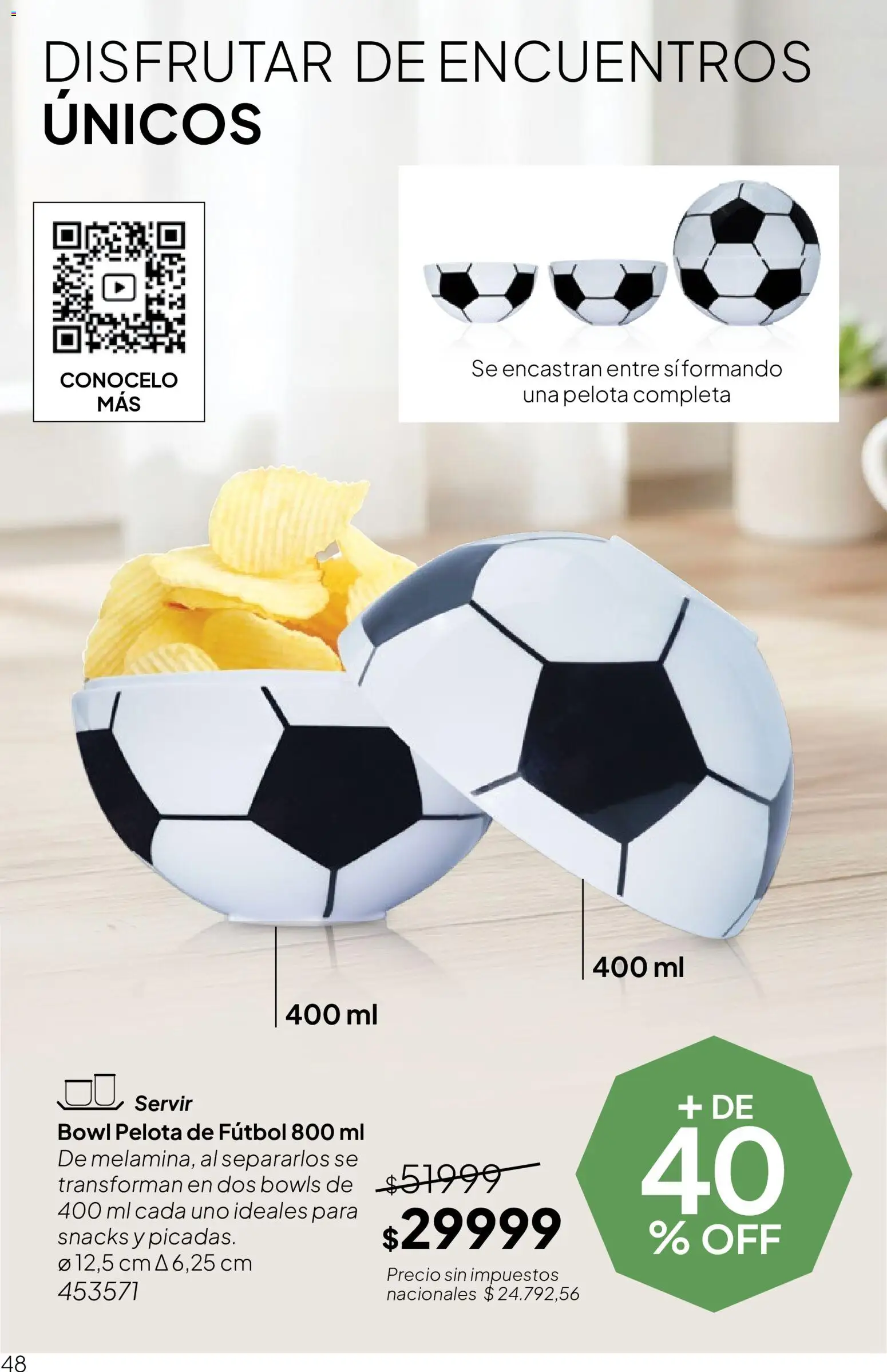 Tupperware Folleto │ válido desde el 04/08/2026 | Página: 50 | Productos: Bowl, Pelota