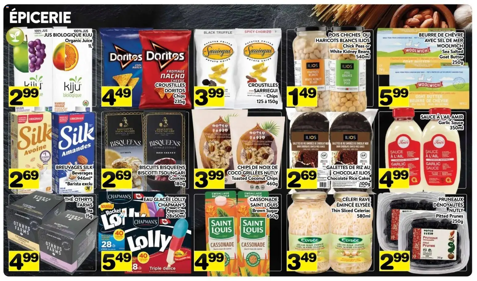 Pa Supermarché flyer valid from 08.06.2026 | Page: 5 | Products: Chips, Butter, Cheese, Juice