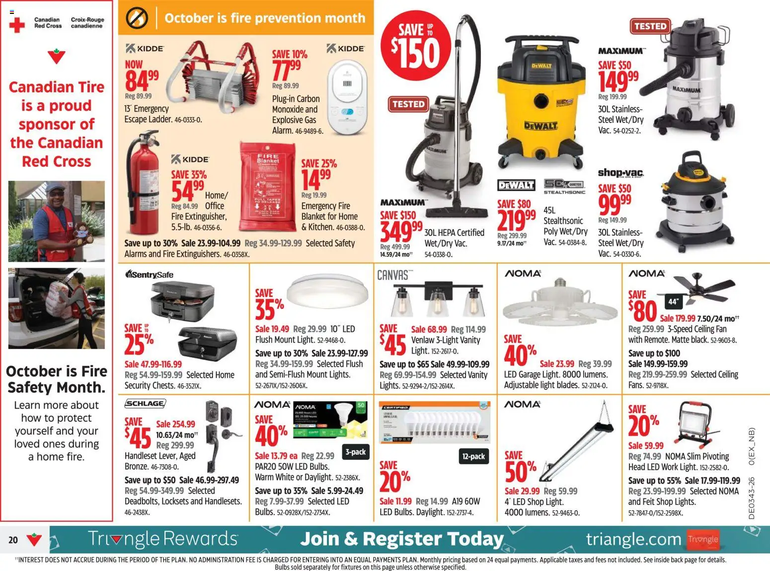 Canadian Tire flyer valid from Oct 22, 2026 | Page: 19