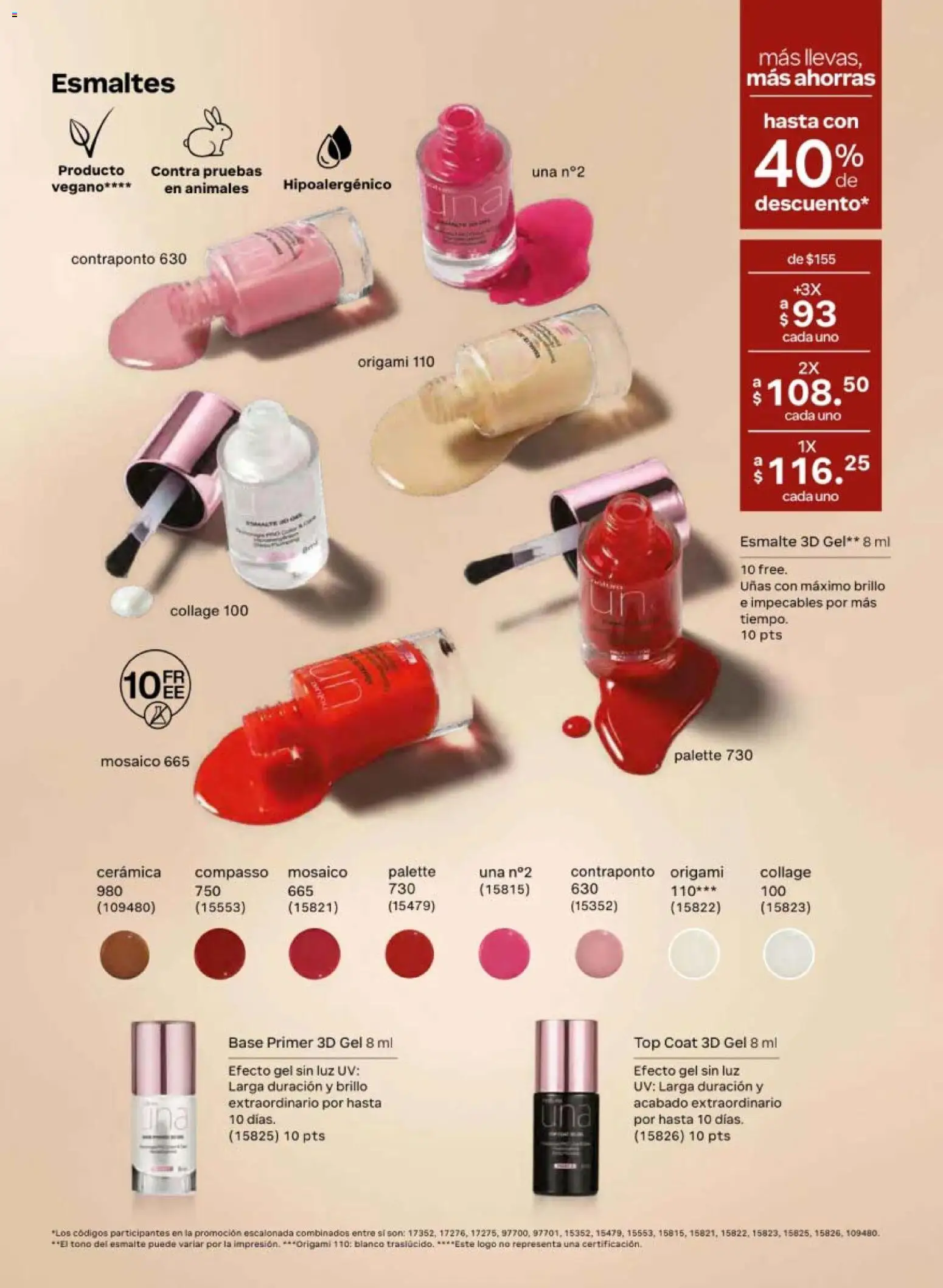 Nuevas ofertas de Natura válidas en toda la República Mexicana desde el 08.05.2026. ¡Encuentra las mejores ofertas en Natura campaña 8 2026! | Página: 64 | Productos: Brillo, Top