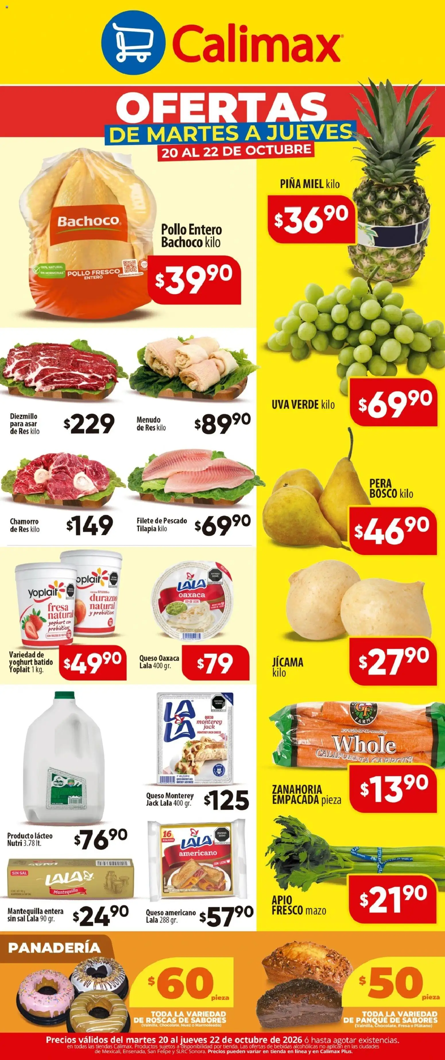 Nuevas ofertas de Calimax válidas en toda la República Mexicana desde el 20/10/2026. ¡Encuentra las mejores ofertas en Calimax - Ofertas Martes y Jueves! | Página: 2