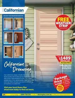 Preview of Doors Plus catalogue  - valid from 01.05.2026 | Page: 14 | Products: Door, Strip