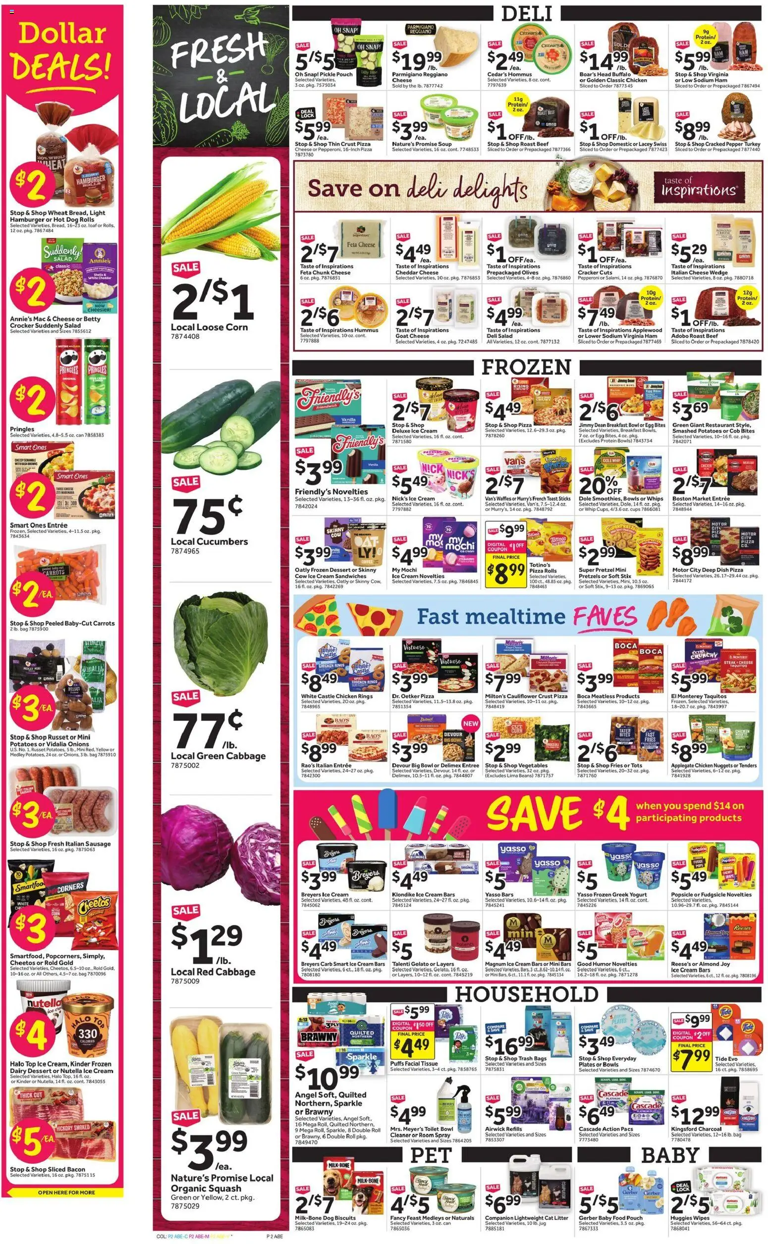 Stop & Shop Weekly Circular - CT - valid from 08/21/2026 | Page: 4 | Products: Ham, Sausage, Bag, Vanilla